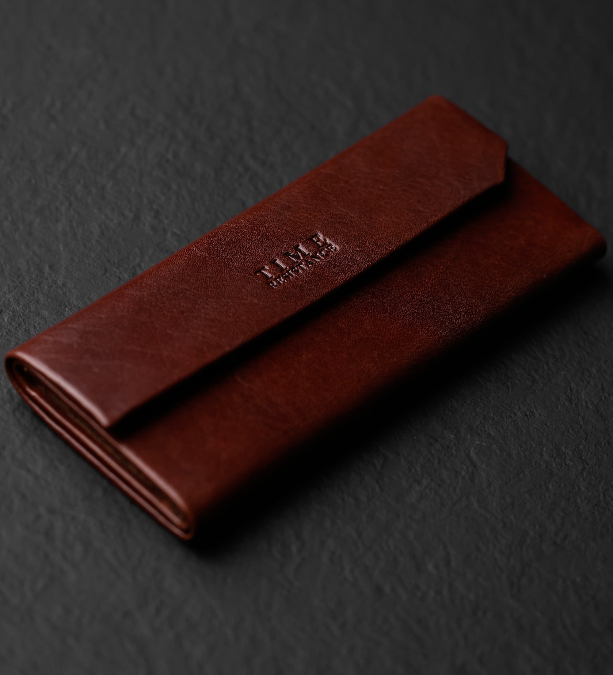 Foldable Leather Glasses Case - The Riddle of the Sands