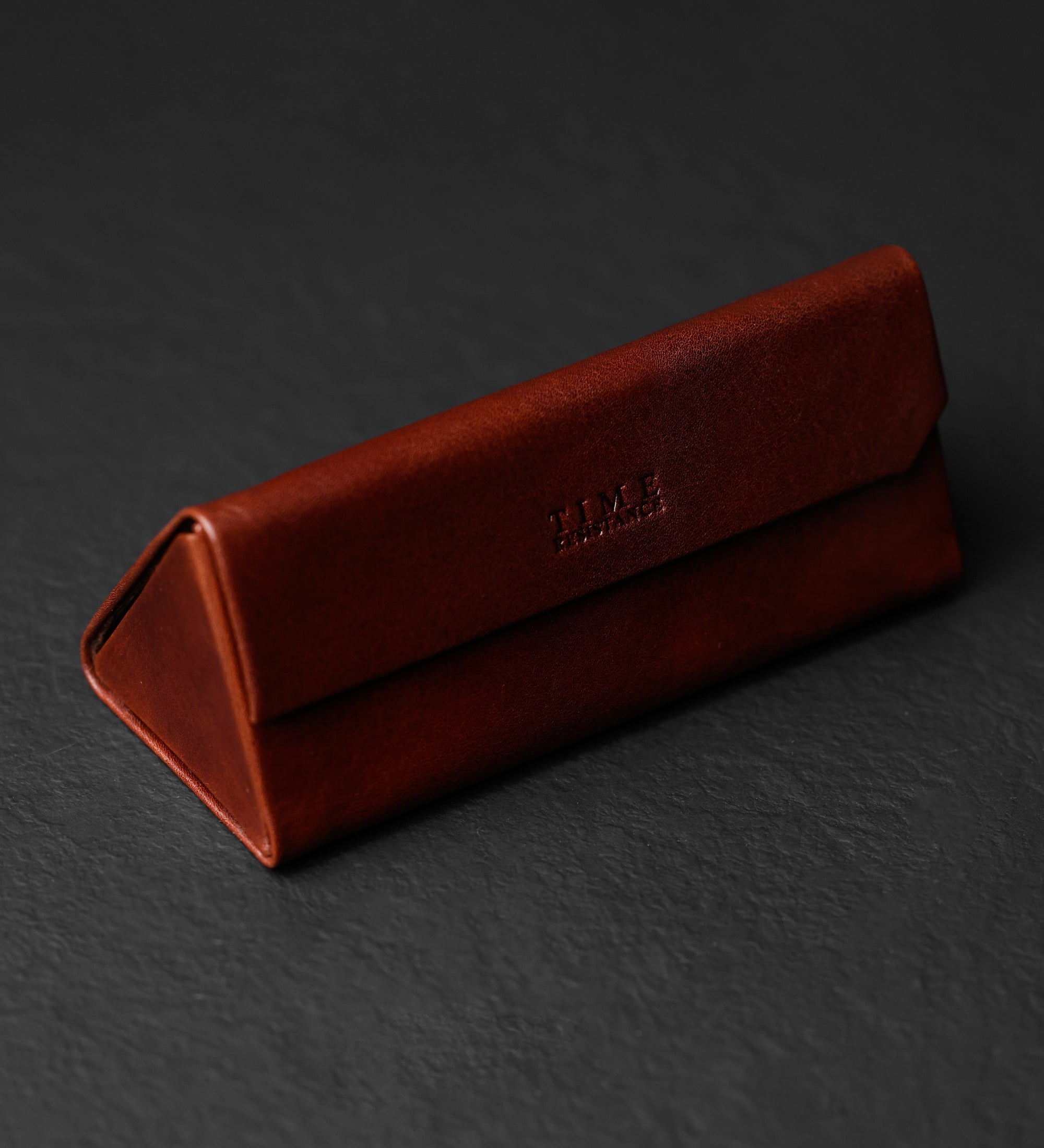 Foldable Leather Glasses Case - The Riddle of the Sands