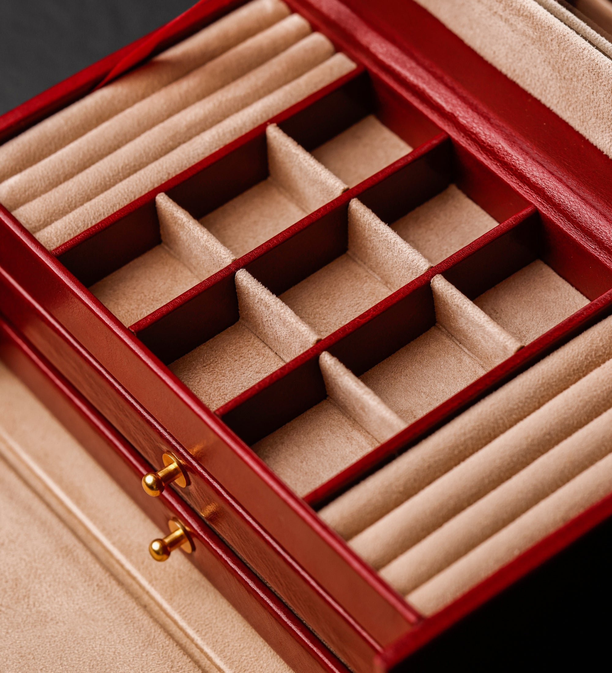 Leather Jewelry Box for Women - Beloved