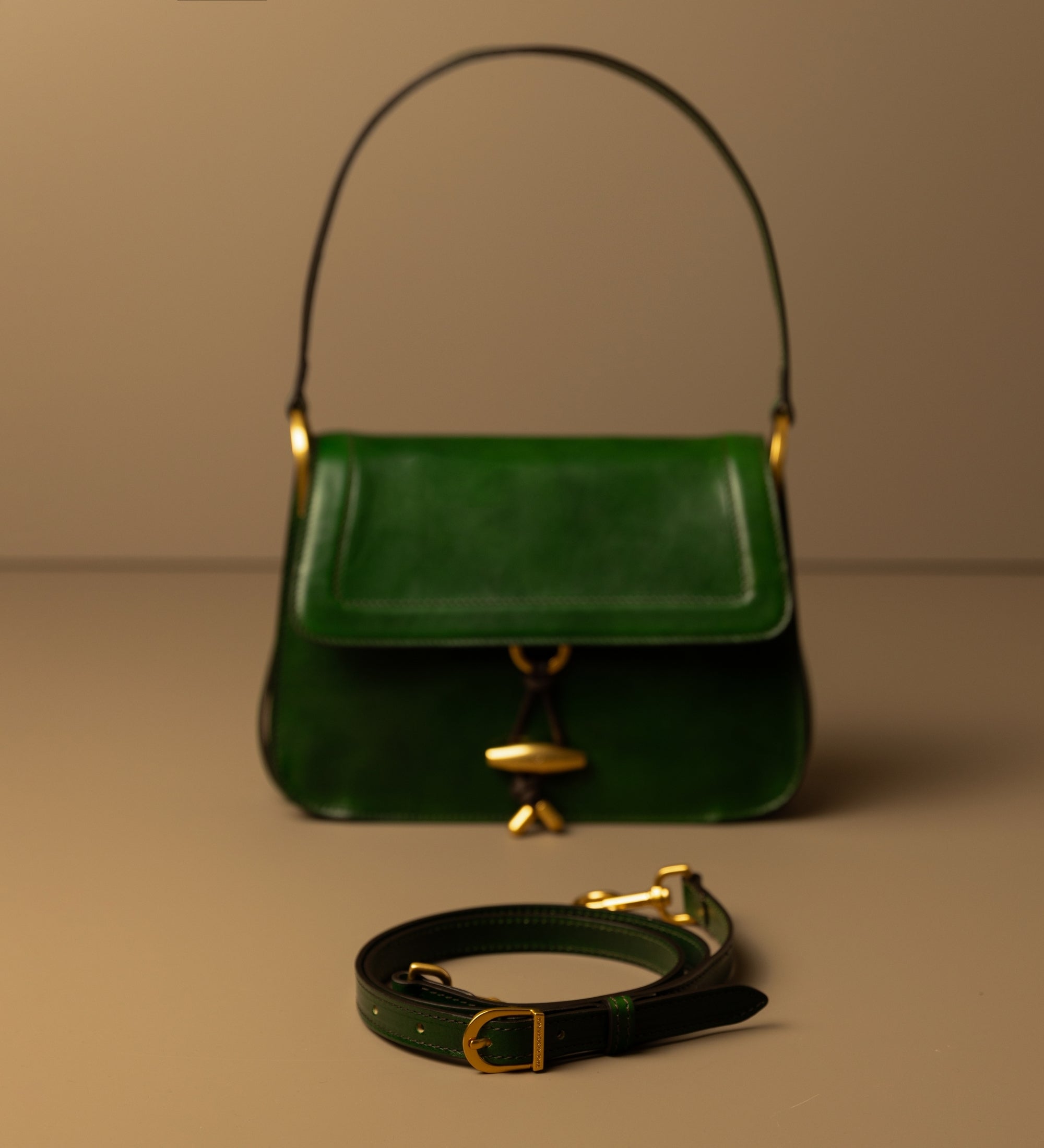 Leather Flap Bag for Women - Possession