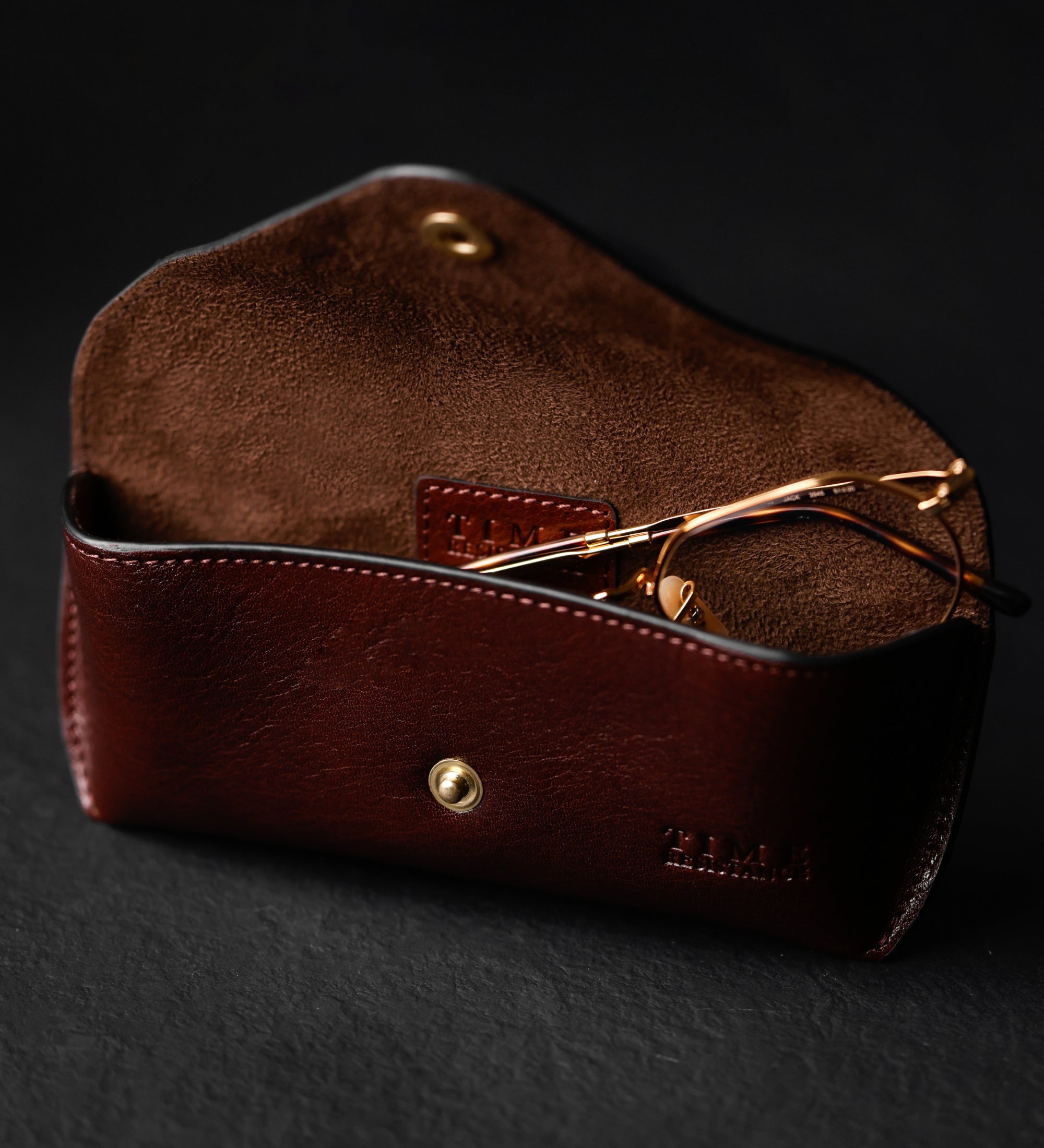 Leather Glasses Case - A High Wind In Jamaica