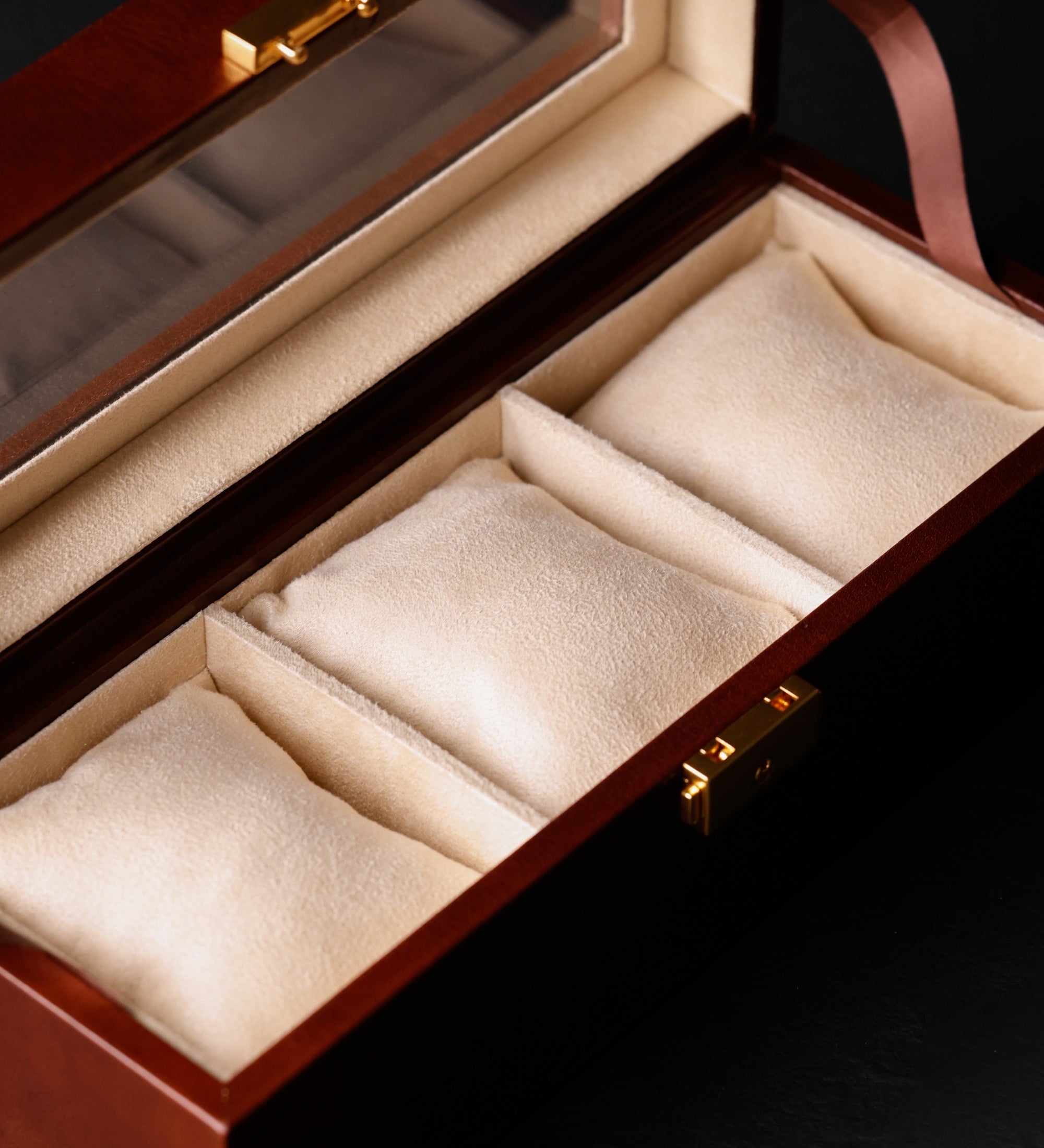 Leather Watch Box, Watch Organizer - Silence