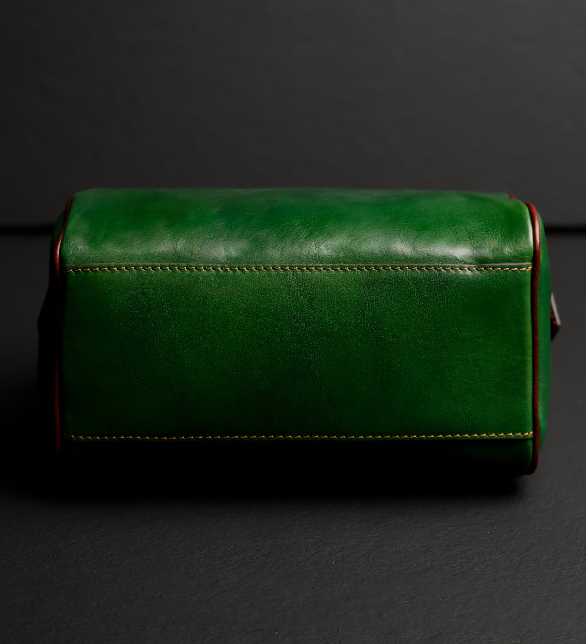 Womens Leather Barrel Bag - Little Dorrit