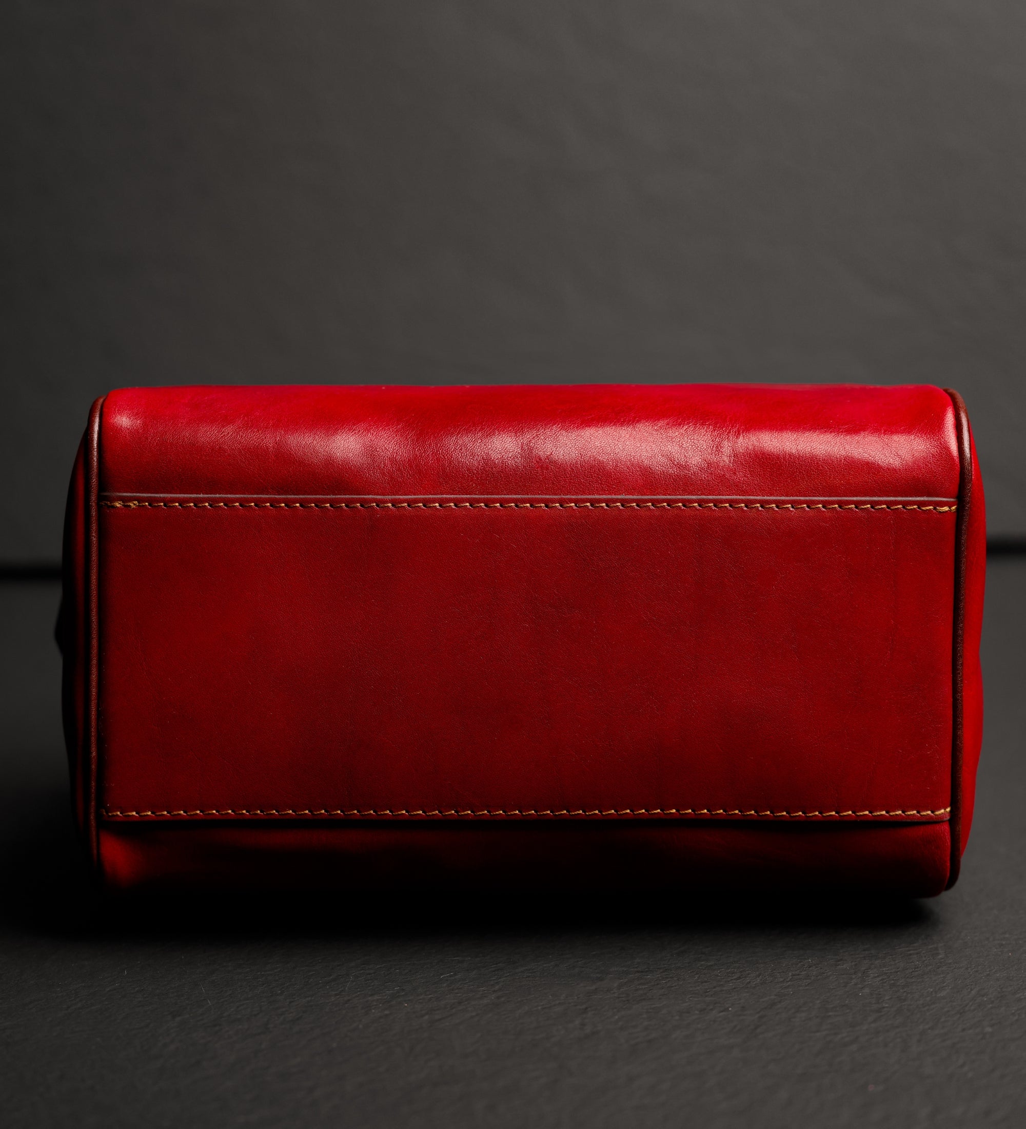 Womens Leather Barrel Bag - Little Dorrit