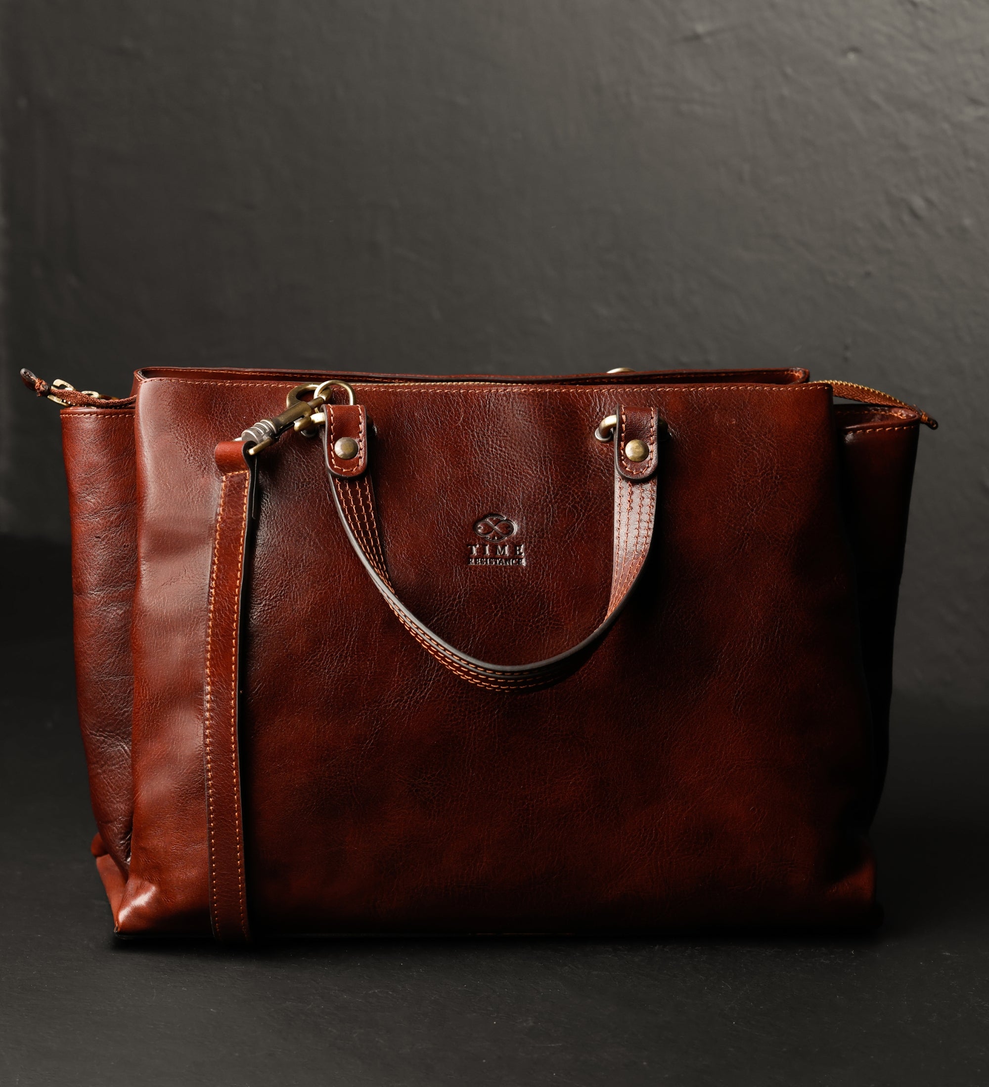 Leather Tote Bag for Women – The Scarlet Letter