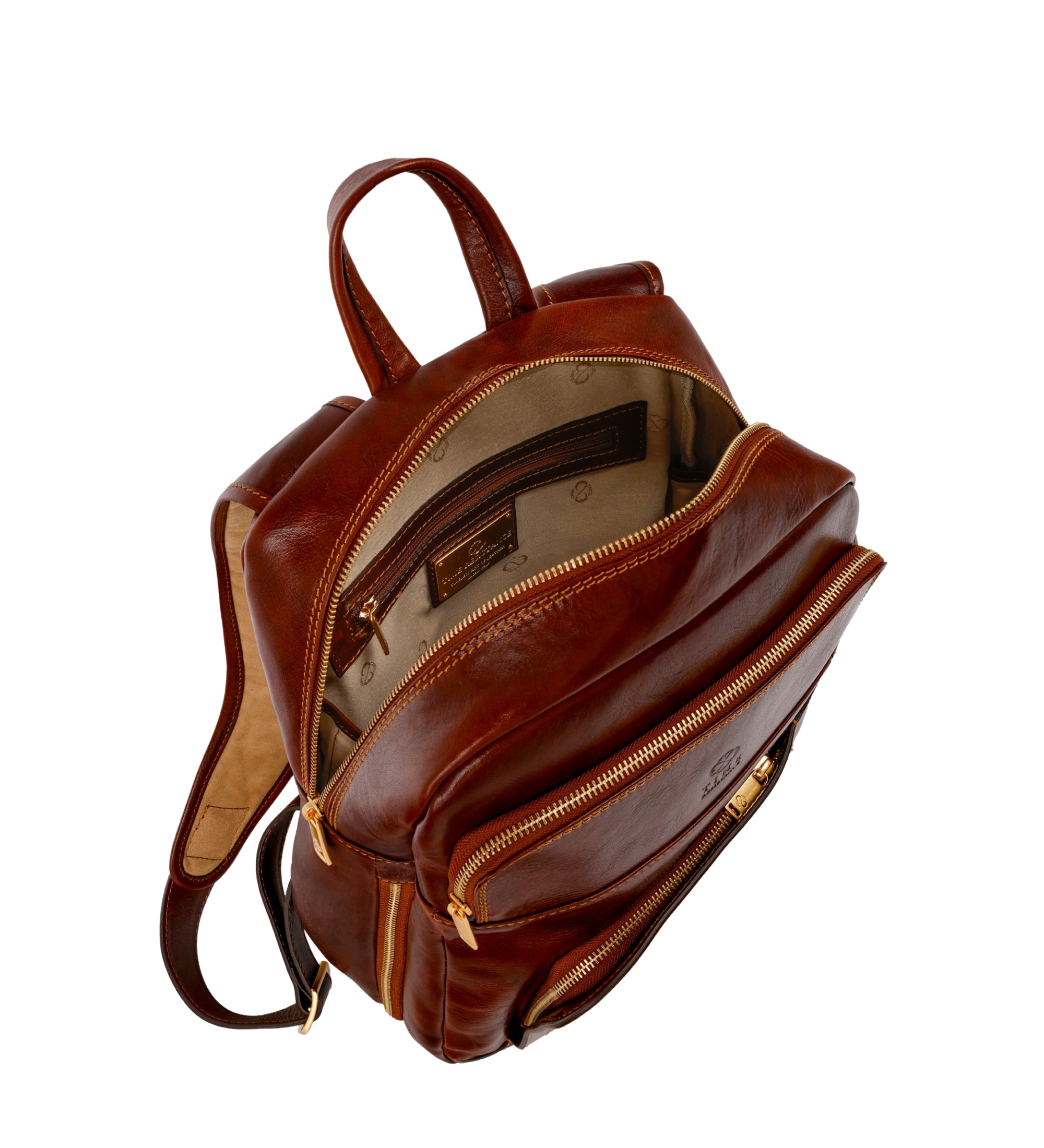 Leather Travel Backpack for Women - L.A. Confidential