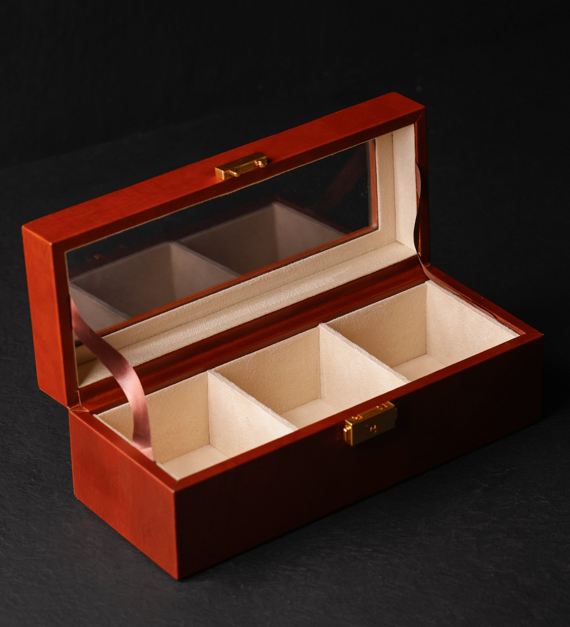 Womens Leather Watch Box, Watch Organizer - Silence