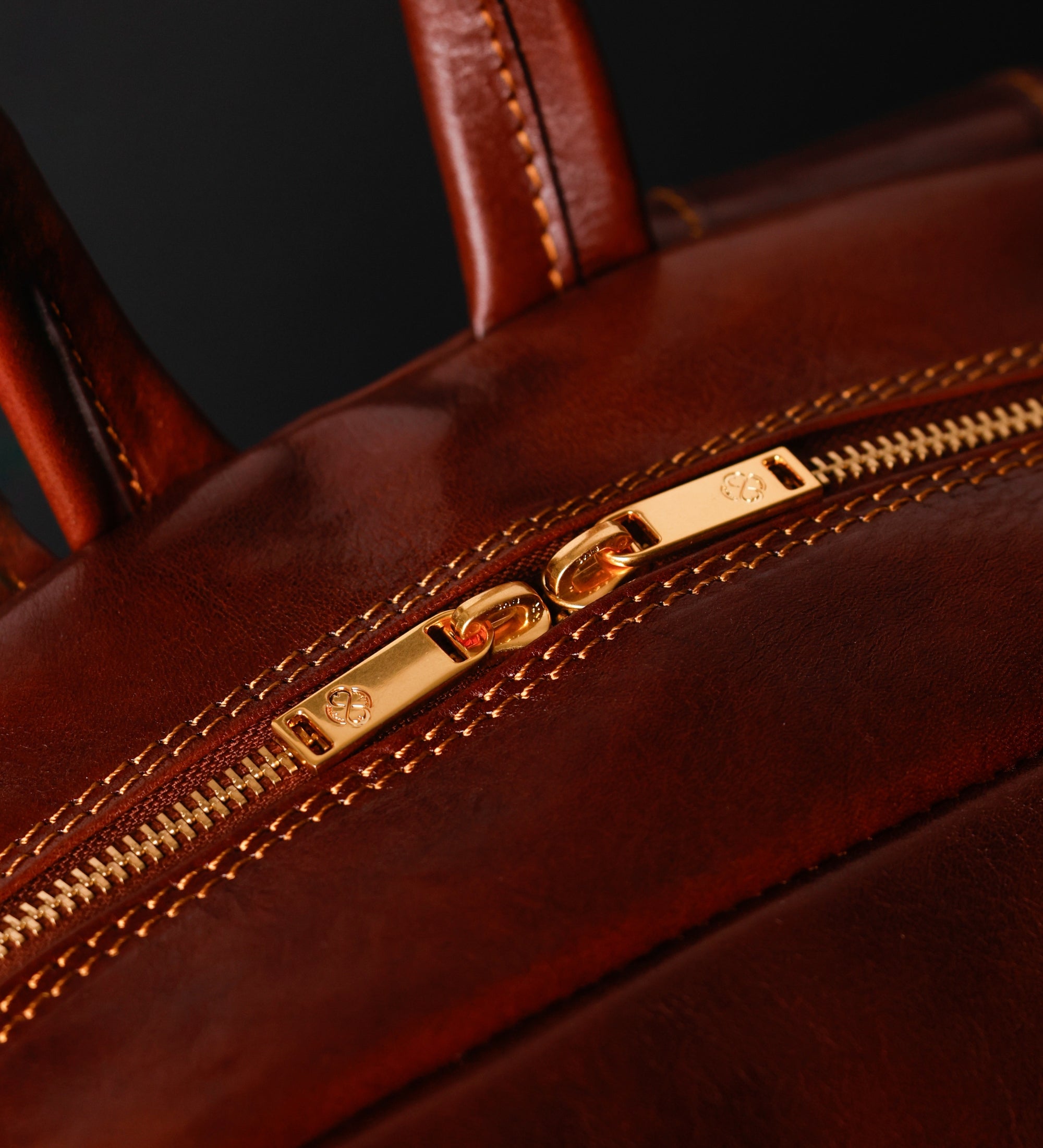 Large Leather Backpack - L.A. Confidential