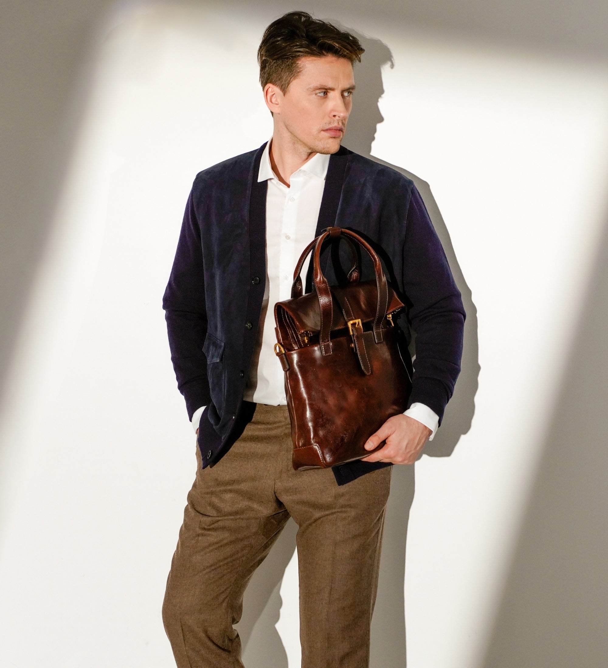 Convertible Leather Backpack - The Awakening