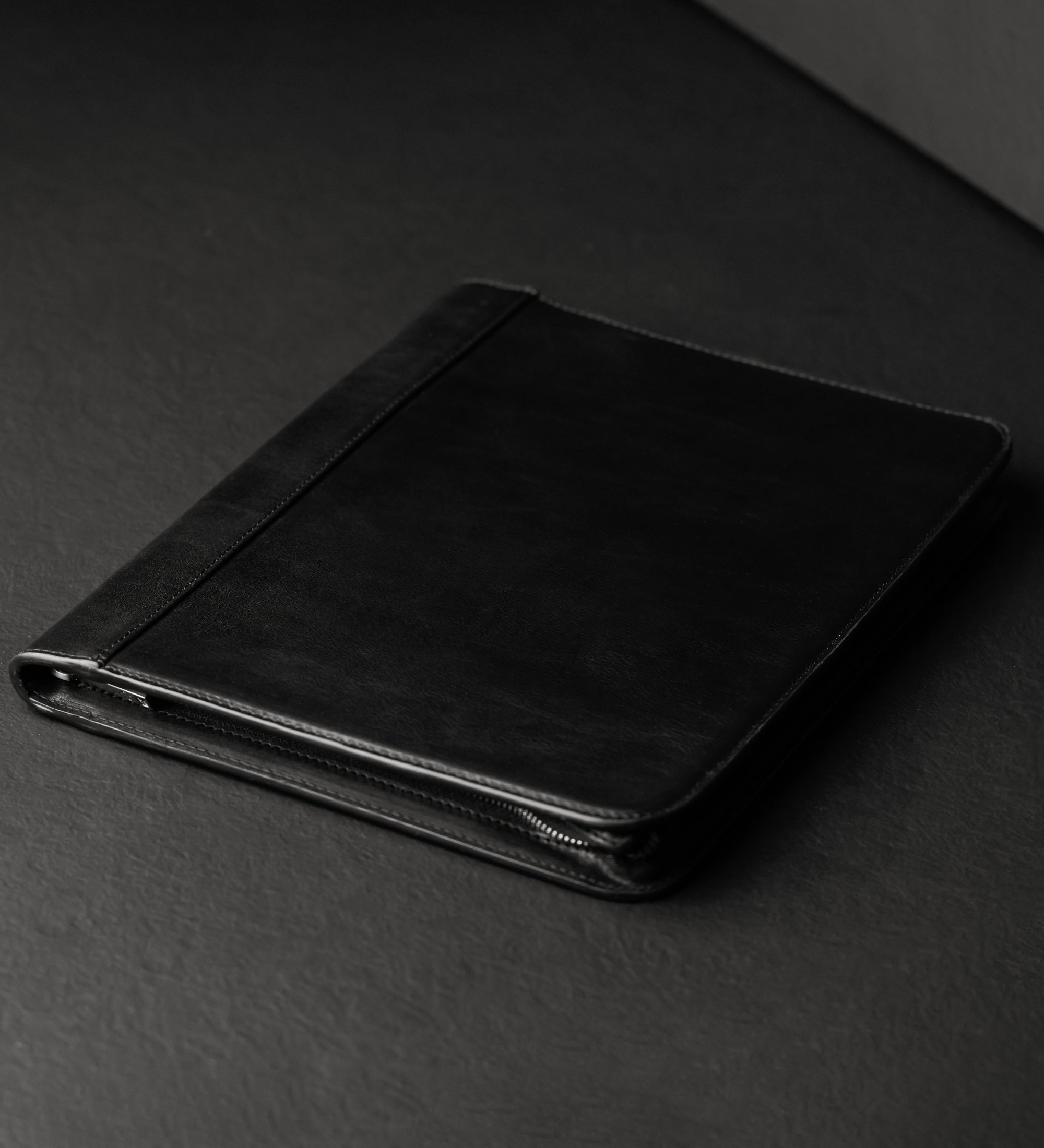 Womens Leather A4 Documents Folder Organizer - Candide