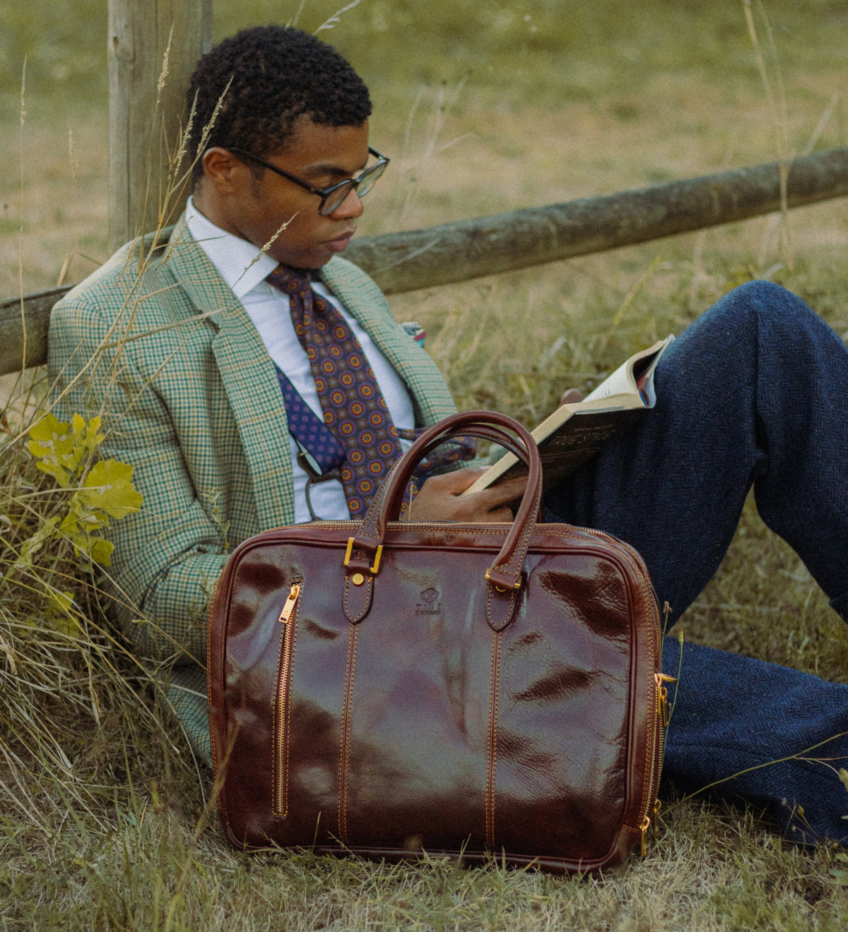 Leather Convertible Briefcase Backpack - A Farewell to Arms