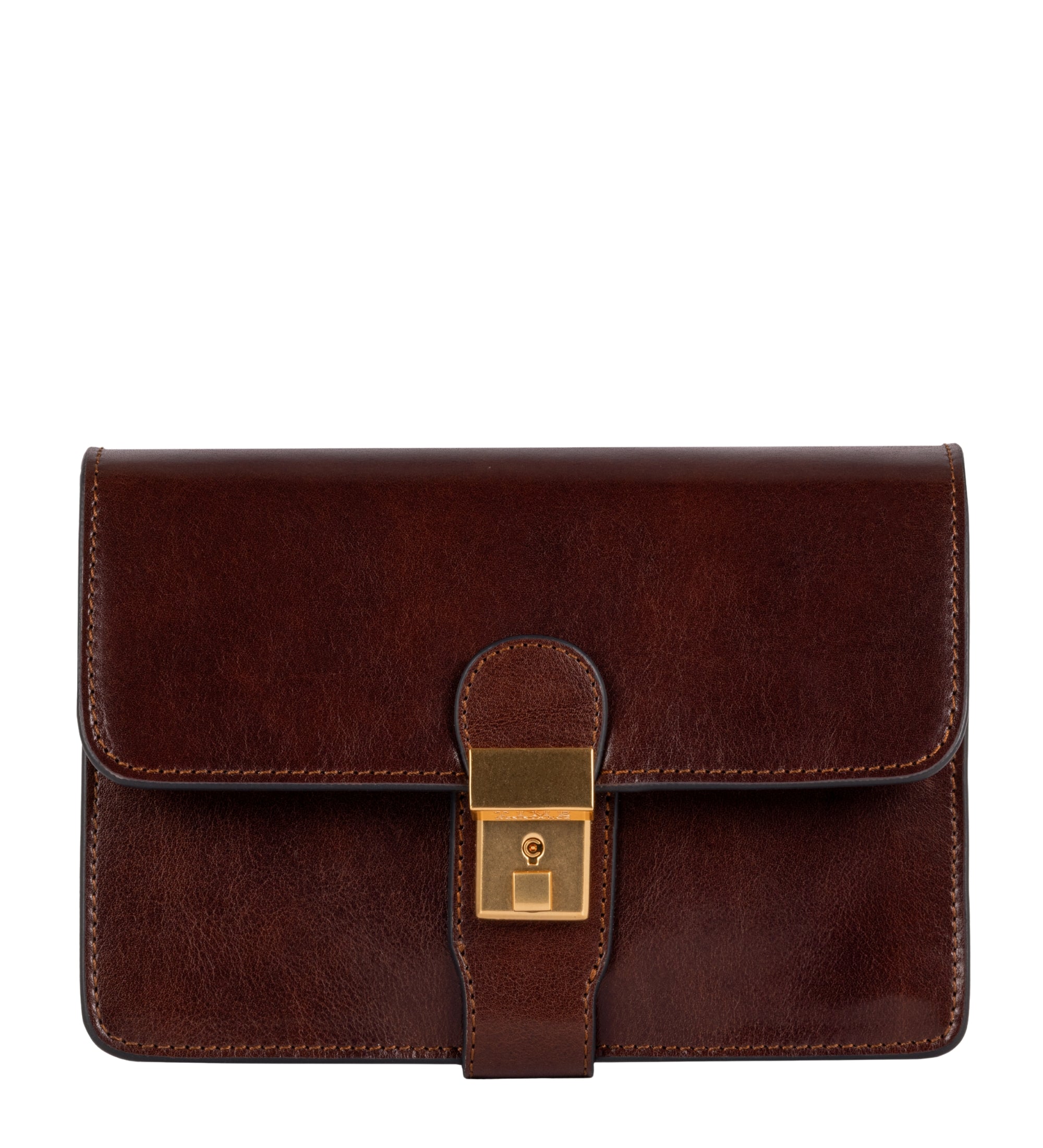Leather Clutch Purse - The Maltese Falcon