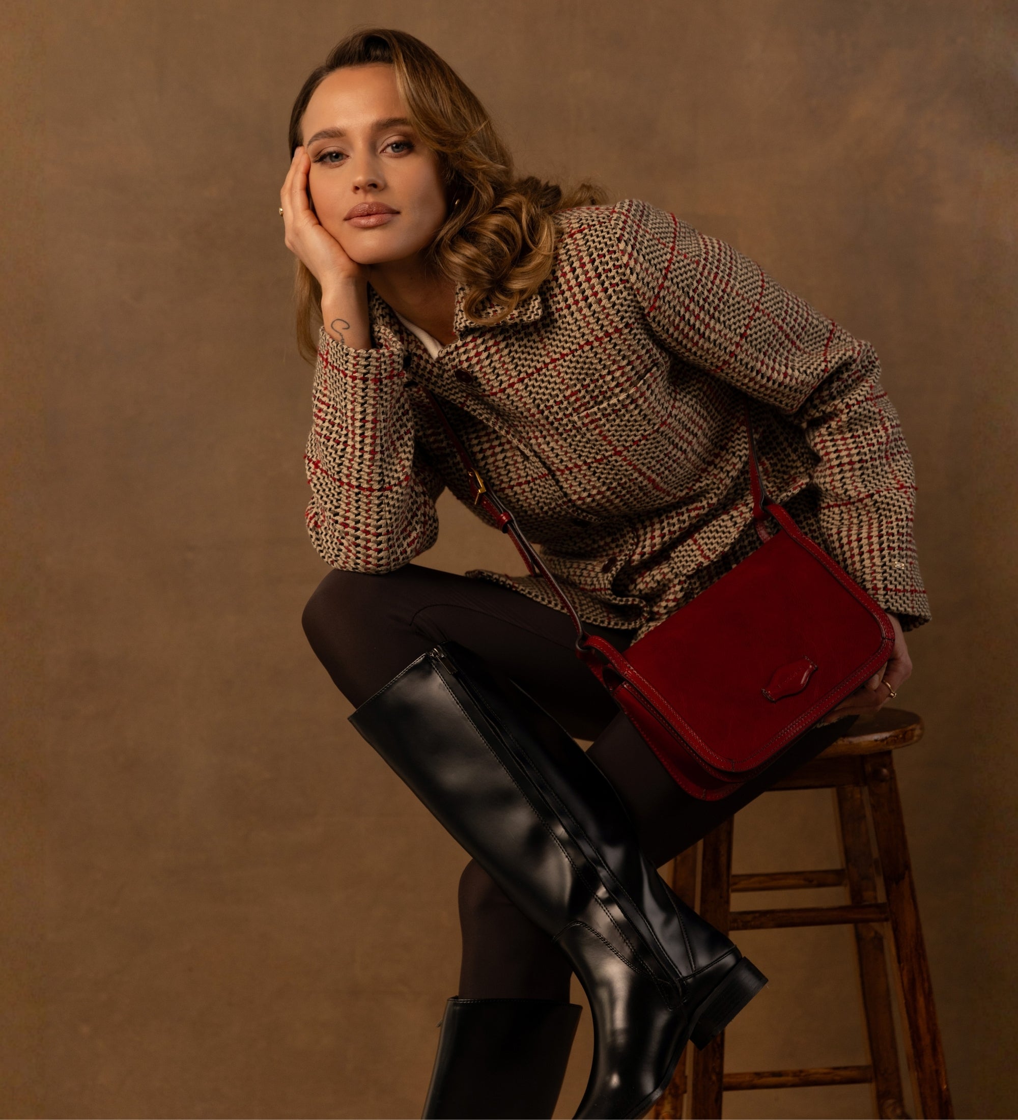 Leather Crossbody Bag for Women - Il Piacere