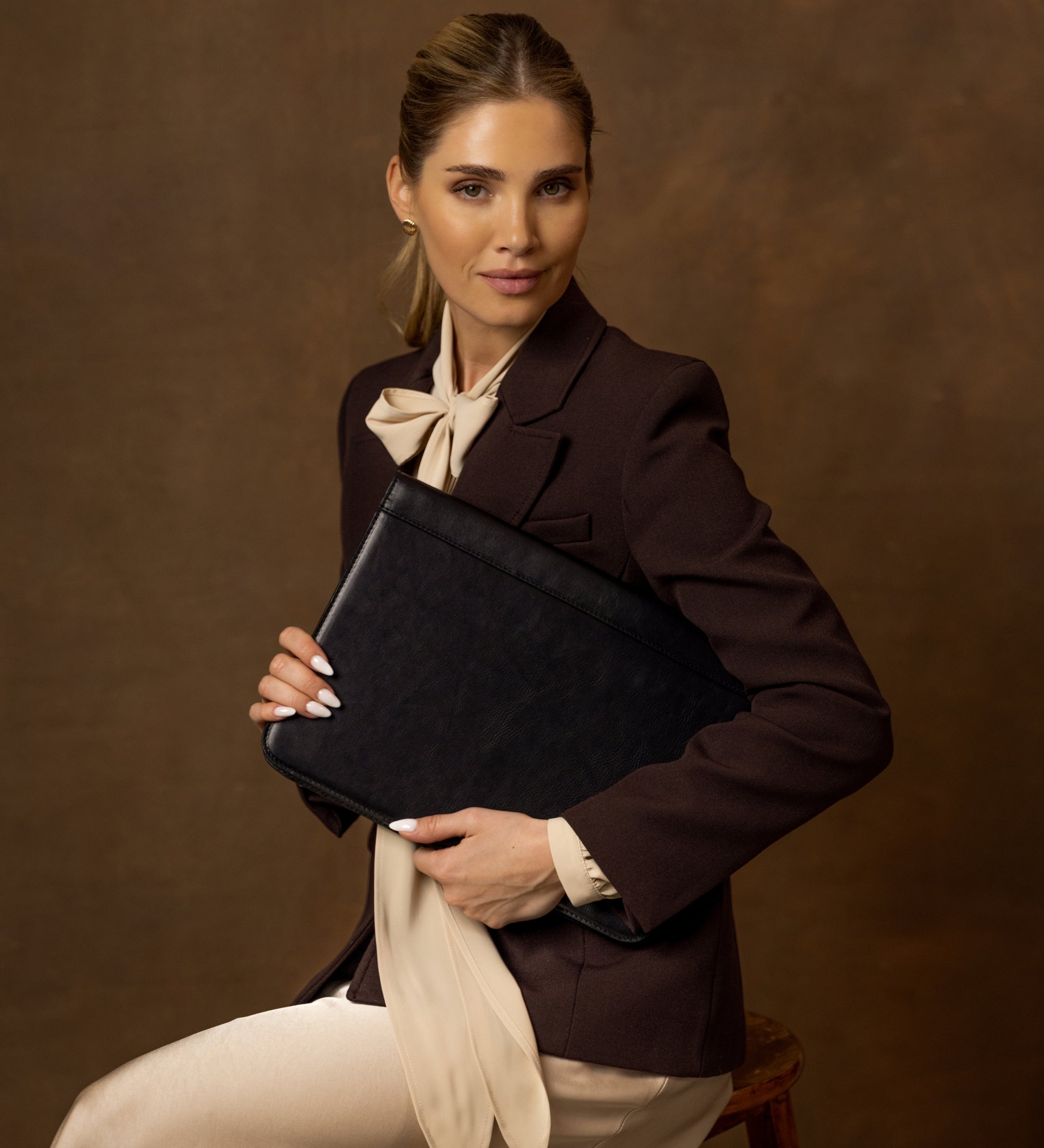 Leather Portfolio for Women - Something Fresh