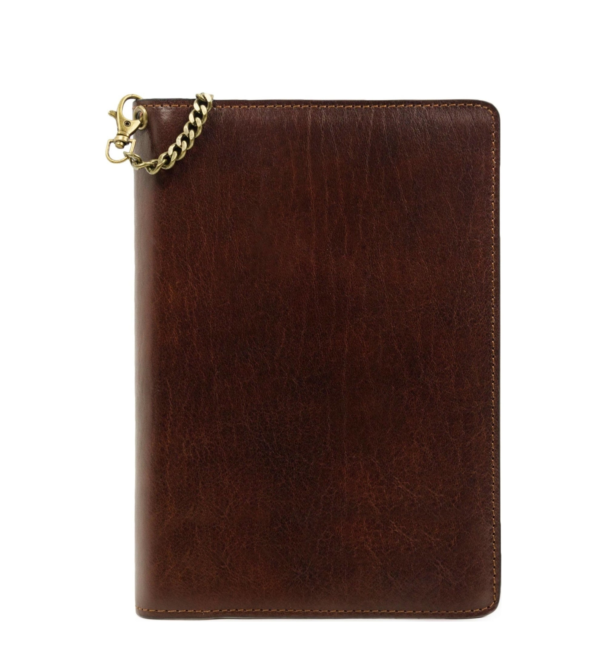 Womens Leather Journal with Refillable A5 Notepad - The Diary of a Nobody