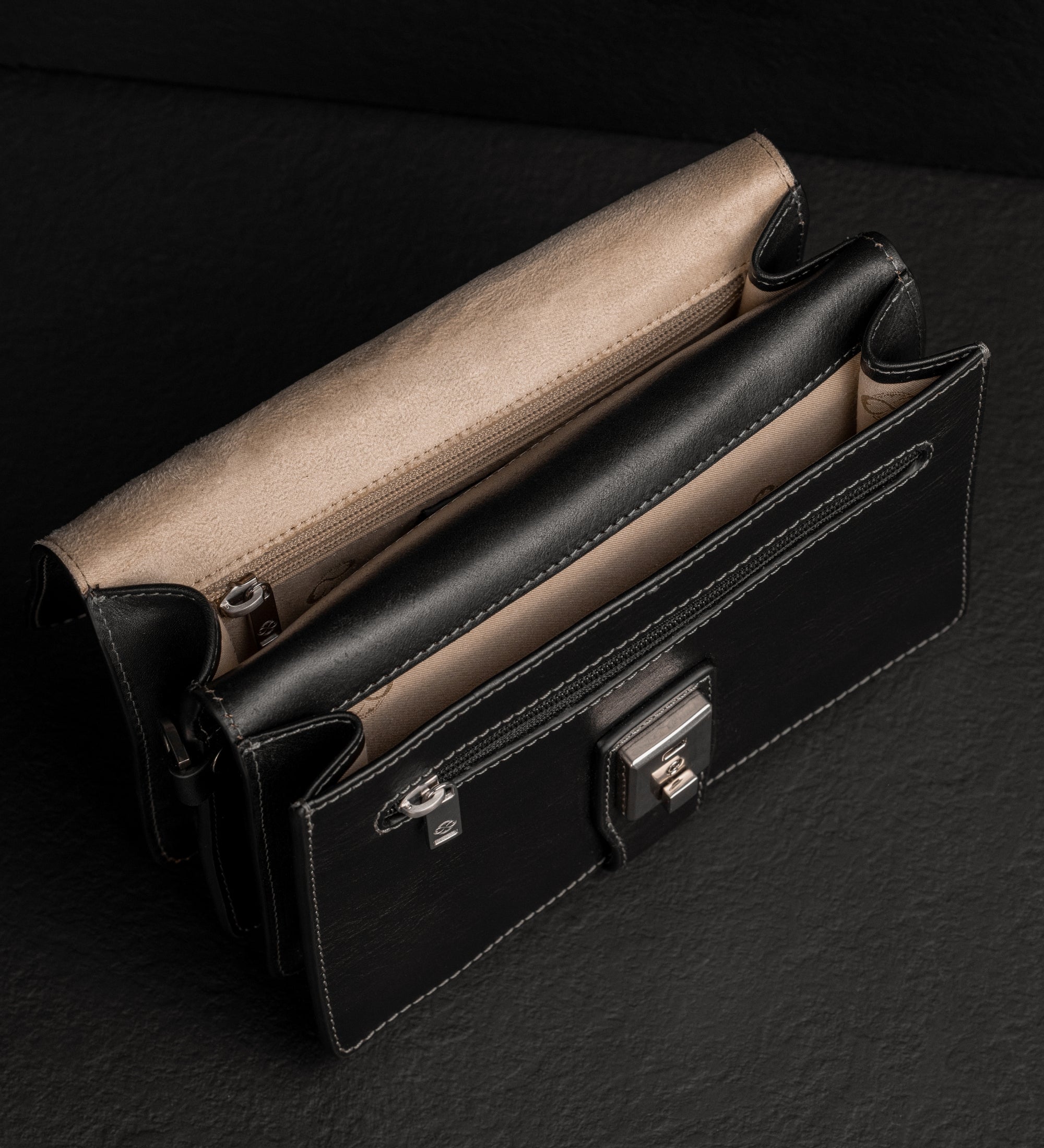 Leather Clutch Purse - The Maltese Falcon