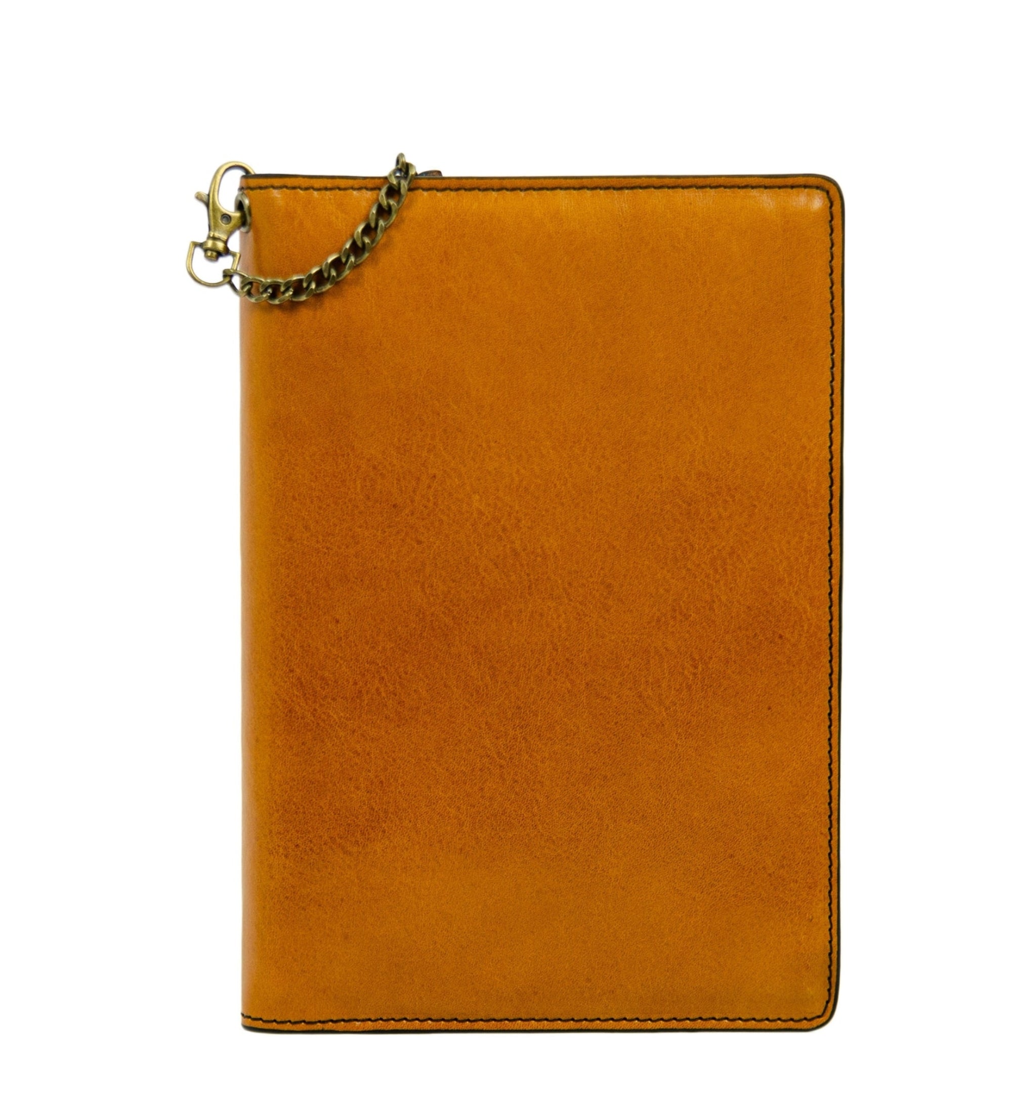 Womens Leather Journal with Refillable A5 Notepad - The Diary of a Nobody