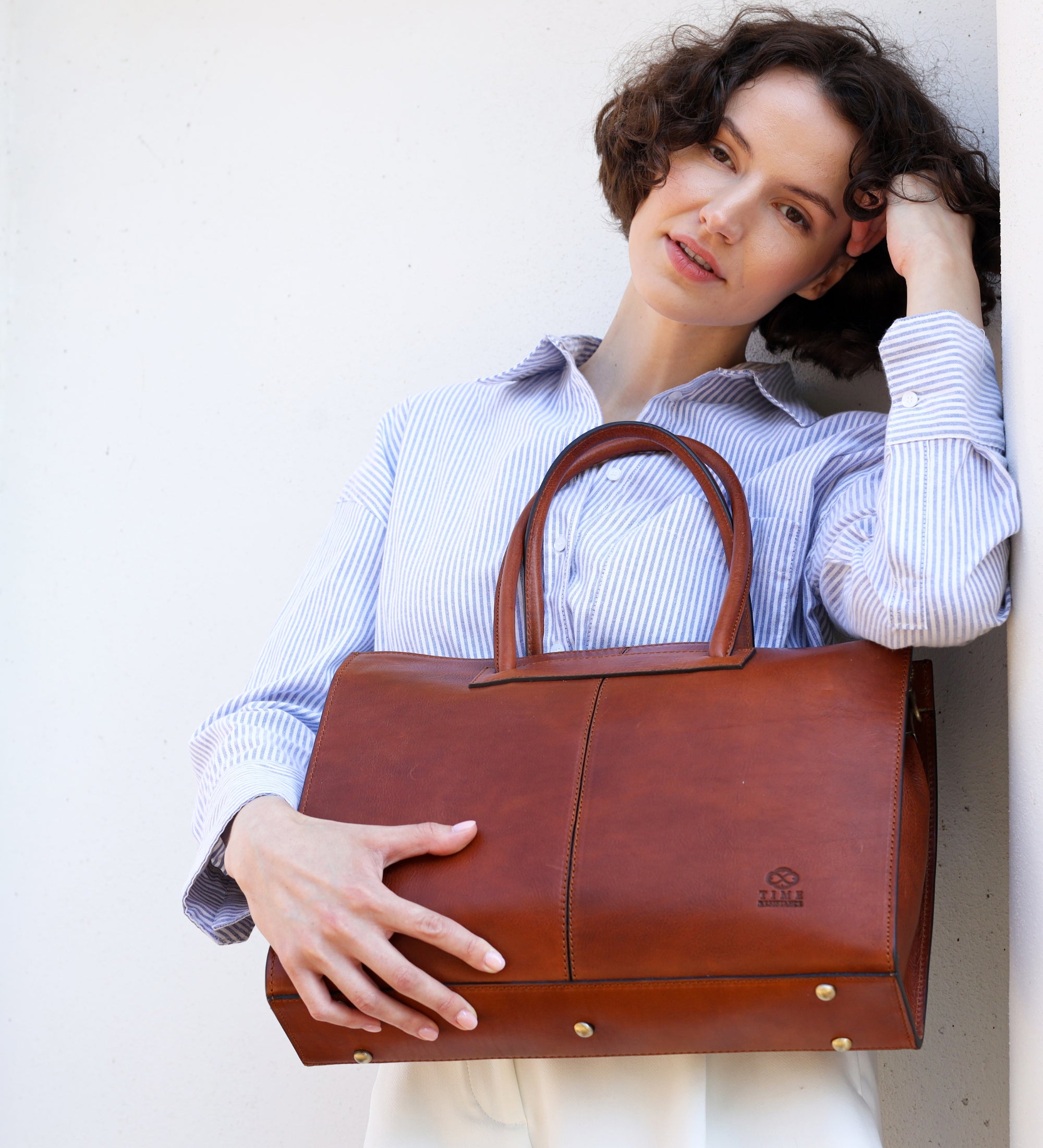 Womens Leather Handbag Shoulder Bag - Anna Karenina