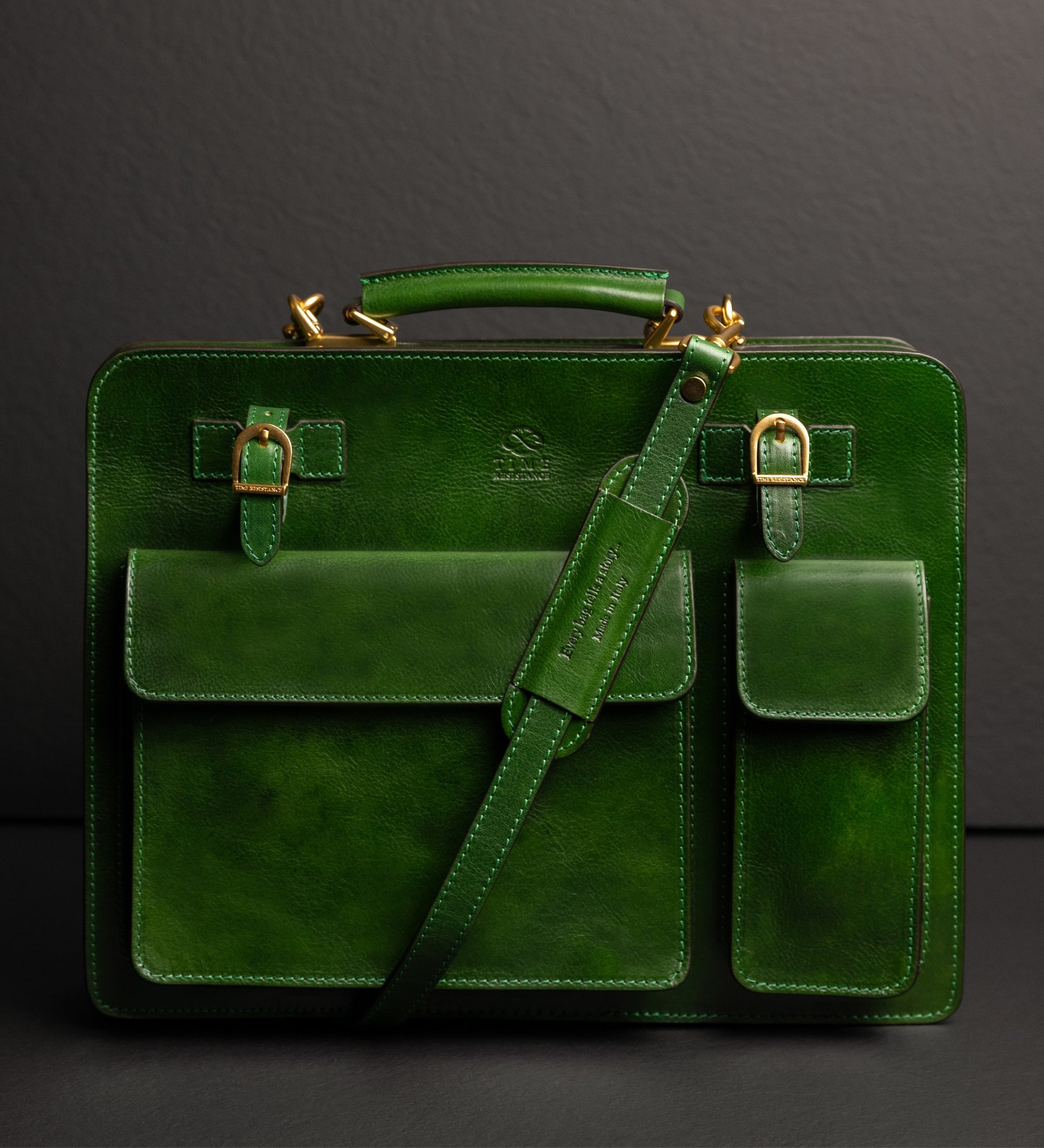 Leather Large Satchel Bag Briefcase - The Prophet