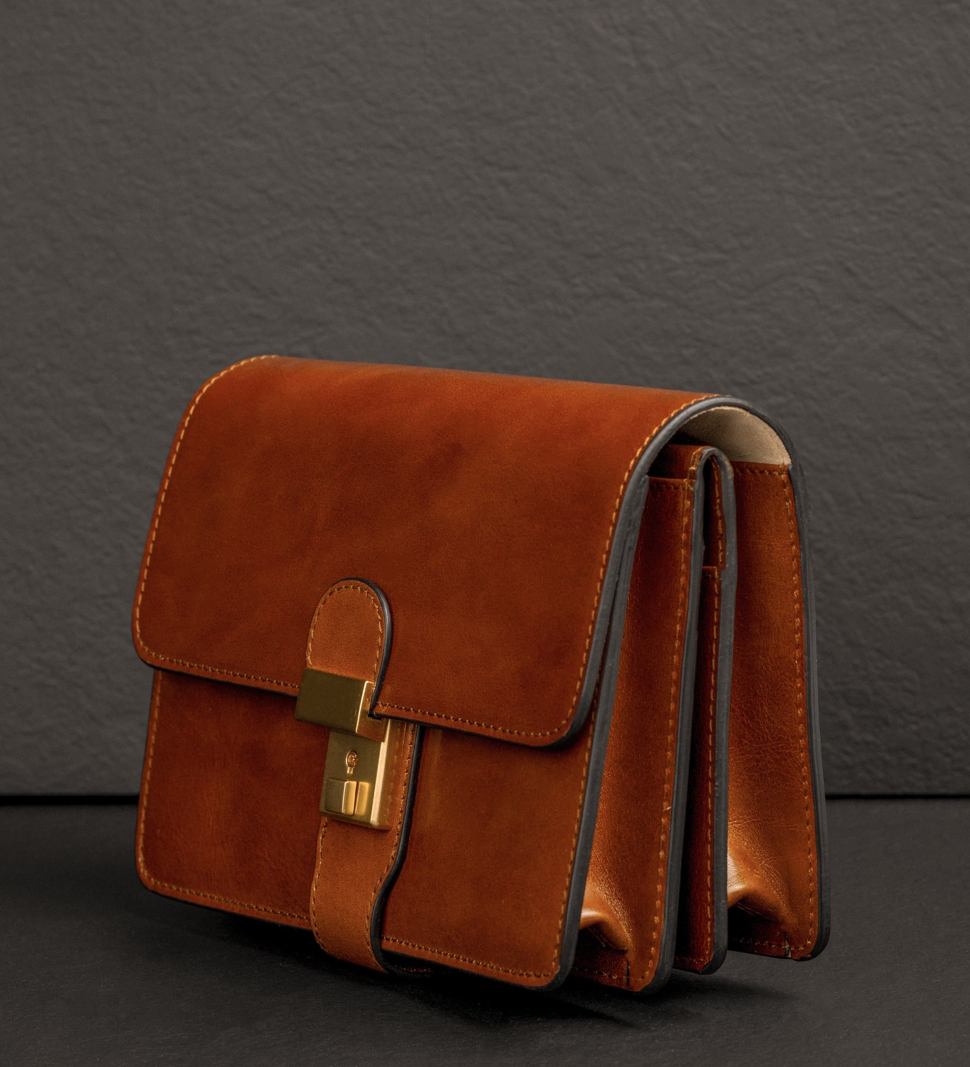 Leather Clutch Purse - The Maltese Falcon