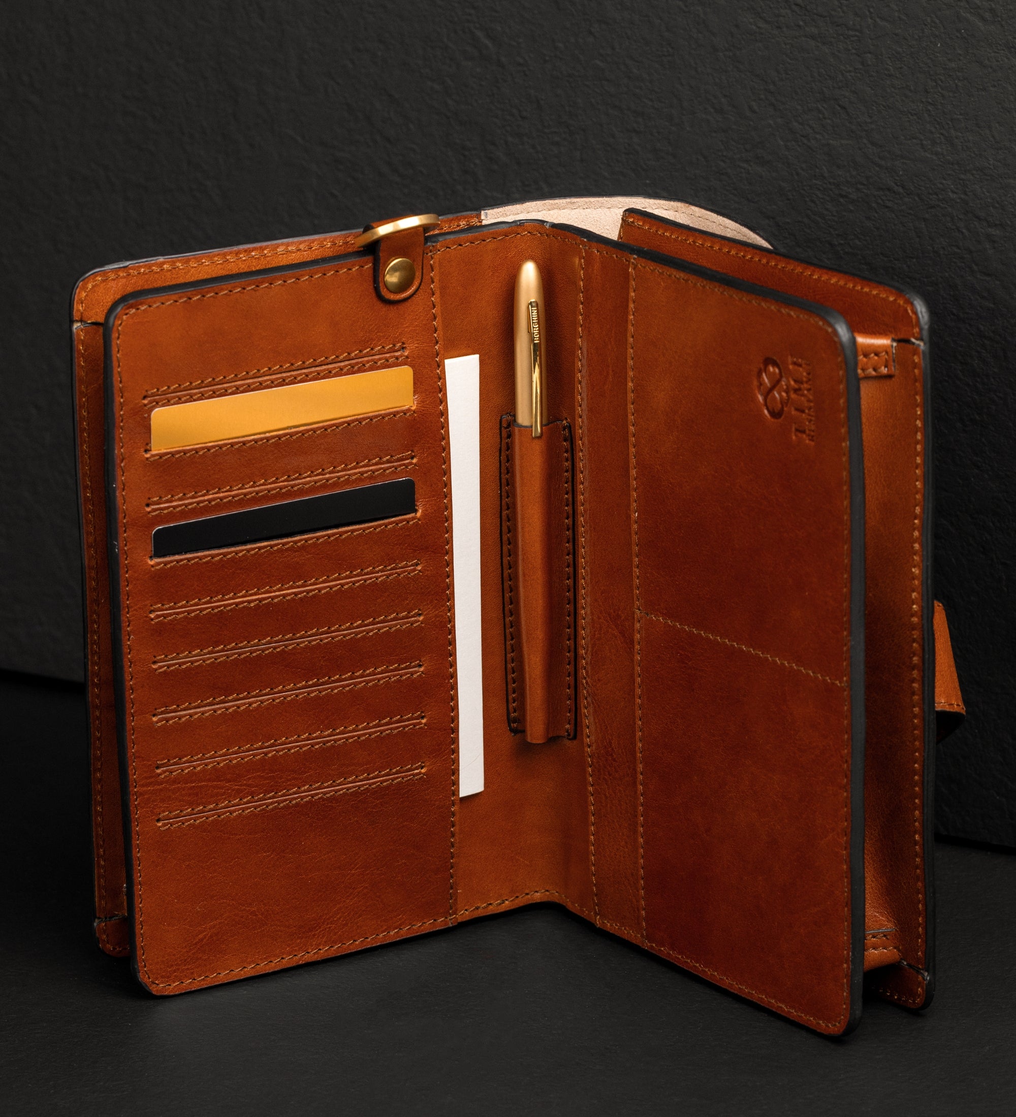 Leather Clutch Purse - The Maltese Falcon