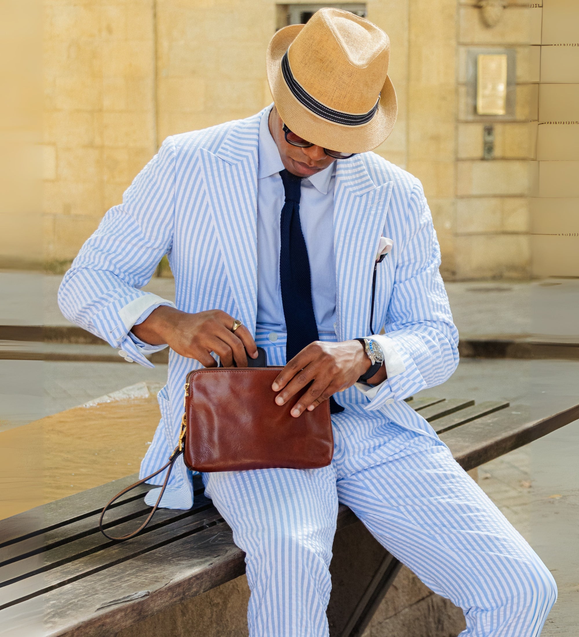 Leather Clutch - Ulysses