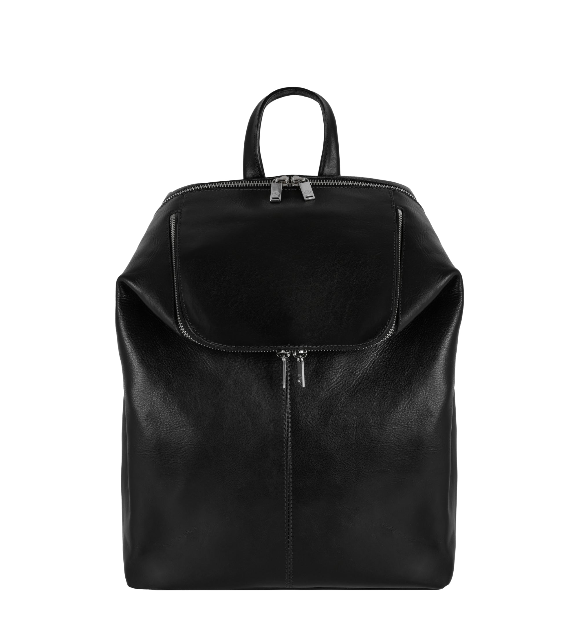Leather Backpack for Women - A Bend in the River