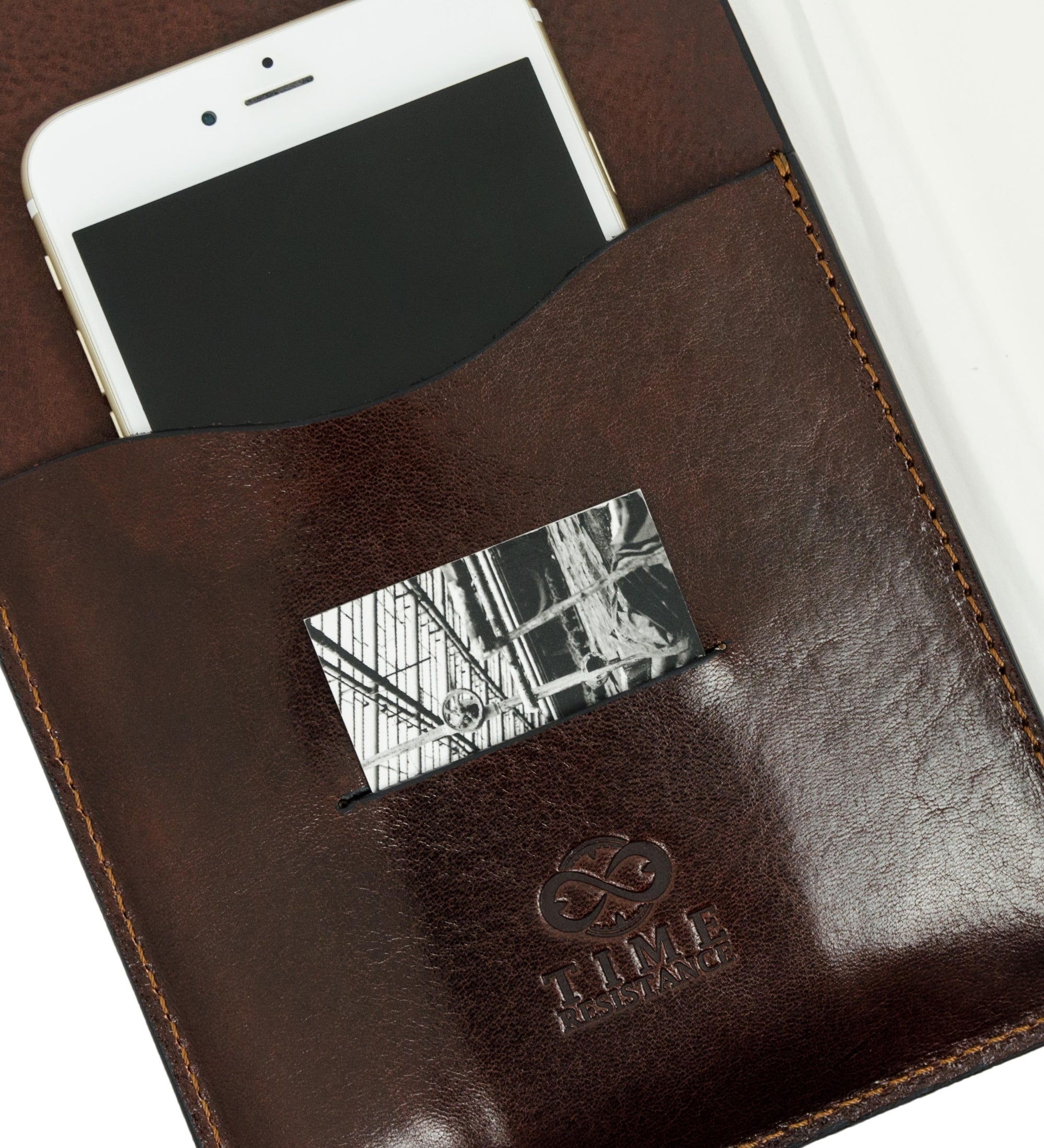 Womens Leather Journal with Refillable A5 Notepad - The Diary of a Nobody