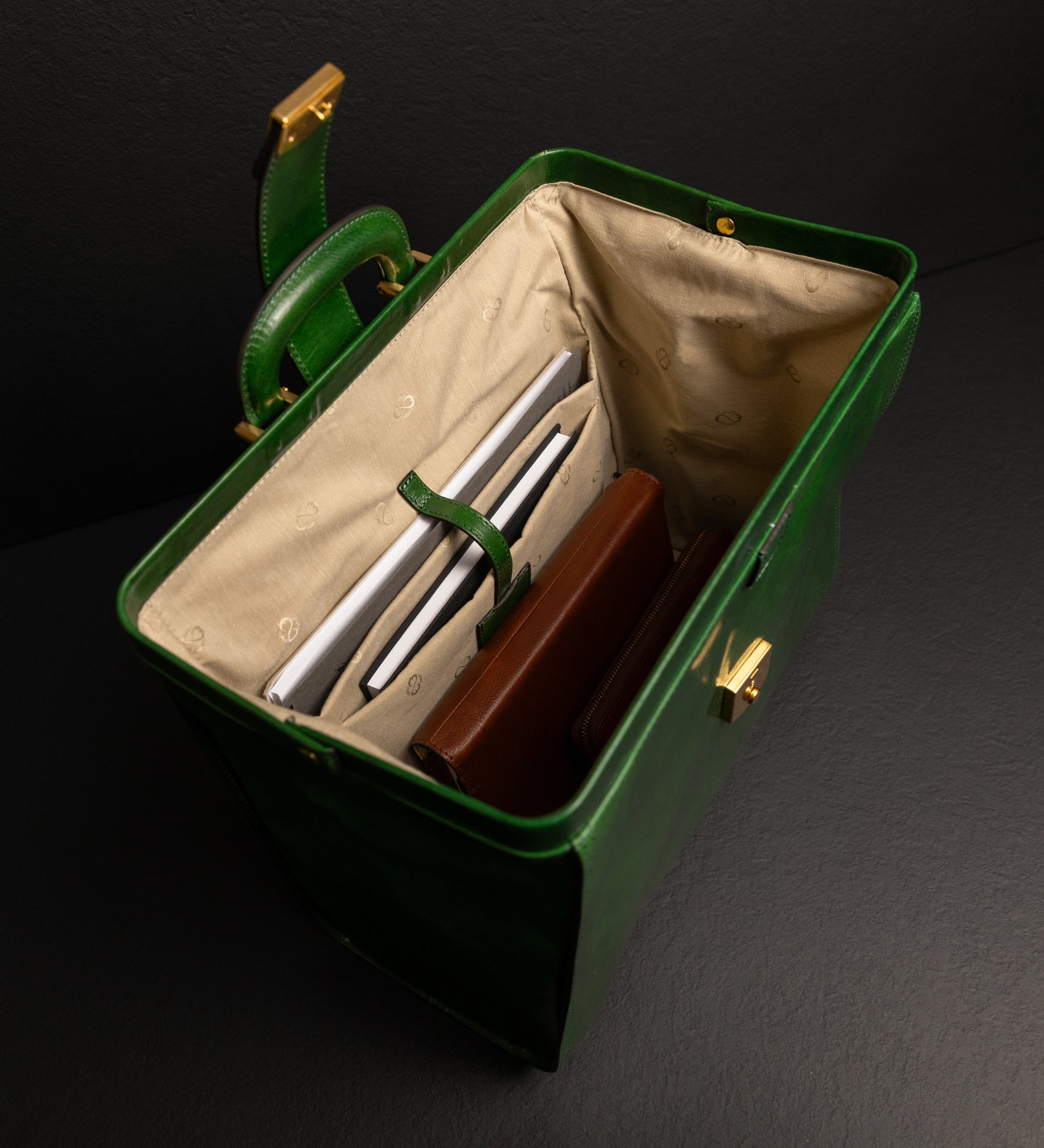 Large Leather Doctor Bag for Women - Mrs Dalloway