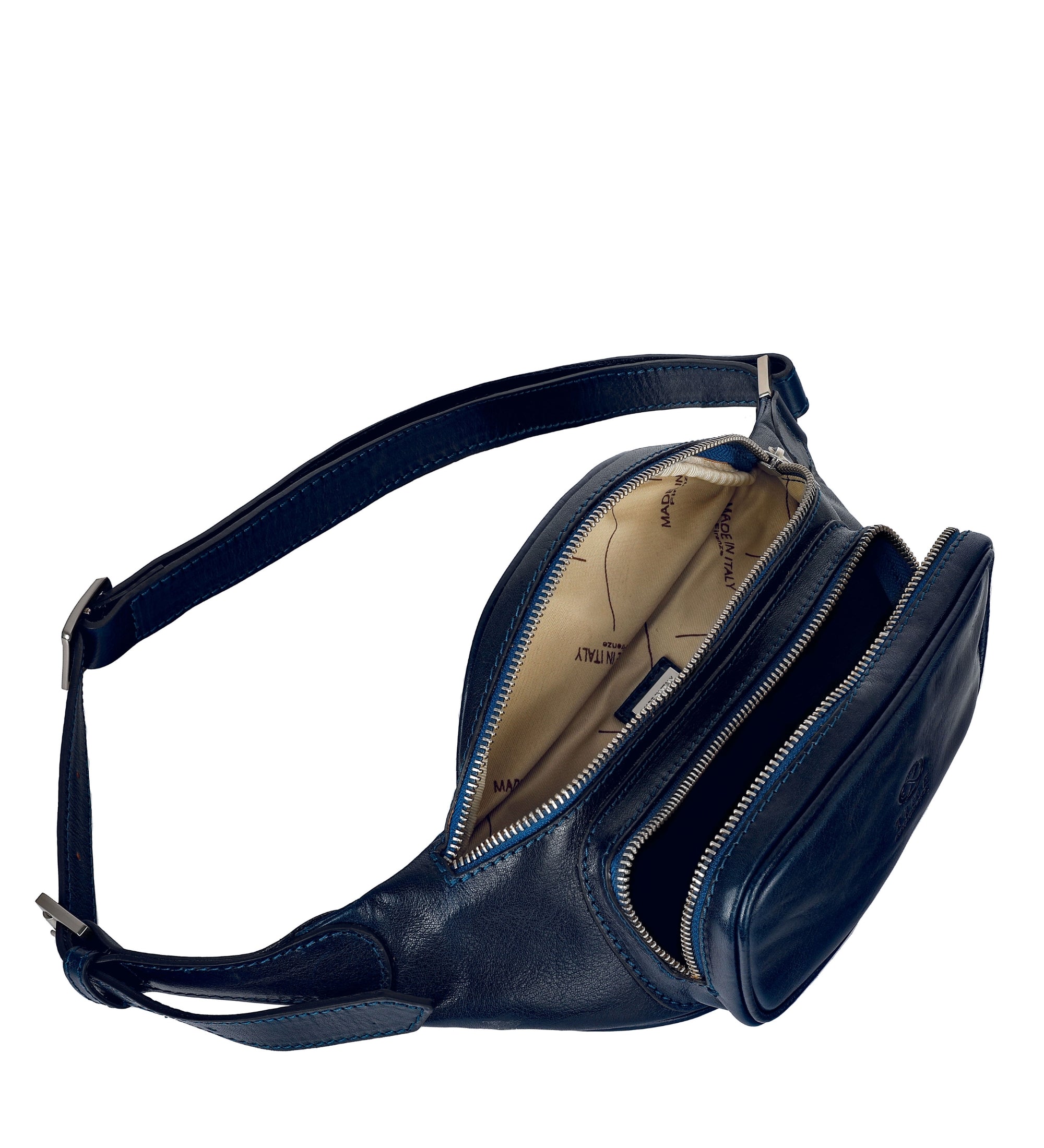 Leather Sling Bag Belly Bag - Independent People