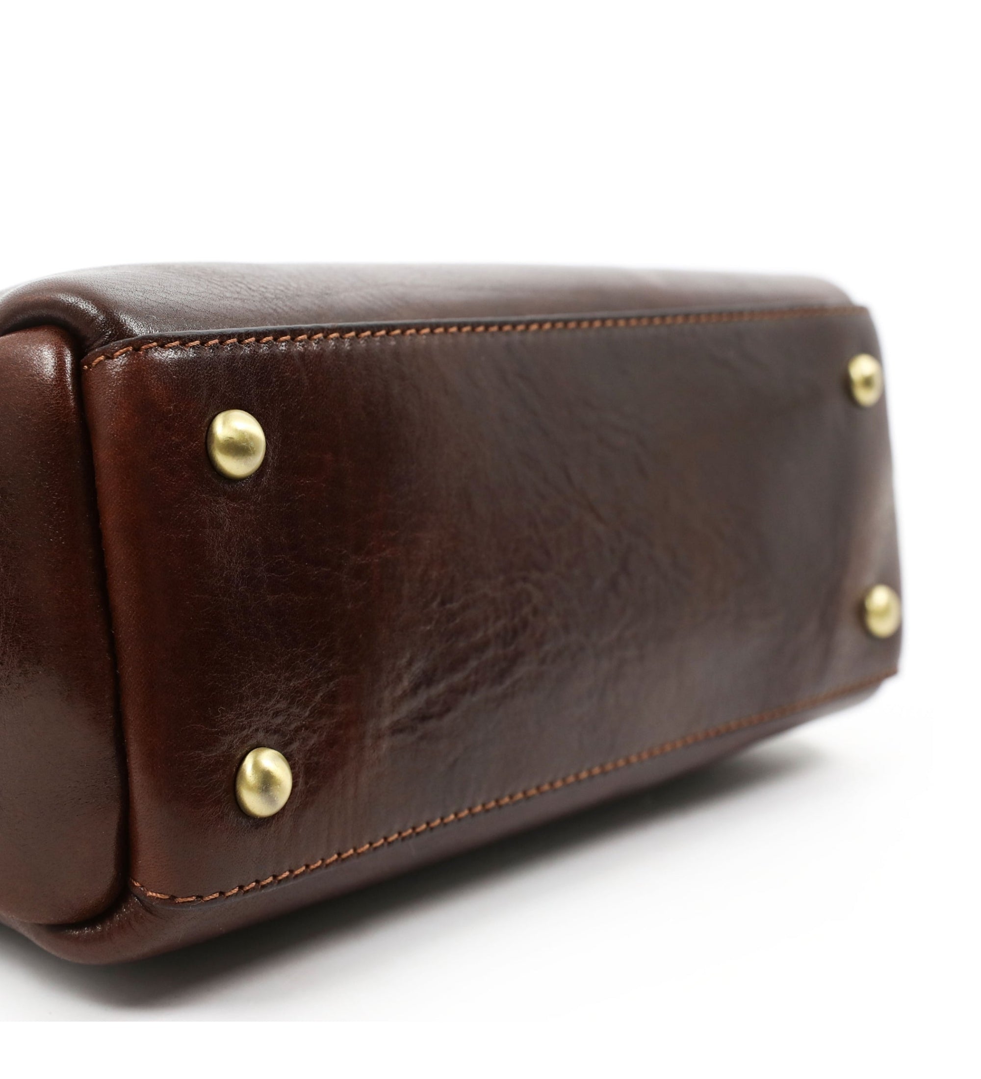 Small Leather Tote Bag for Women - Alice in Wonderland