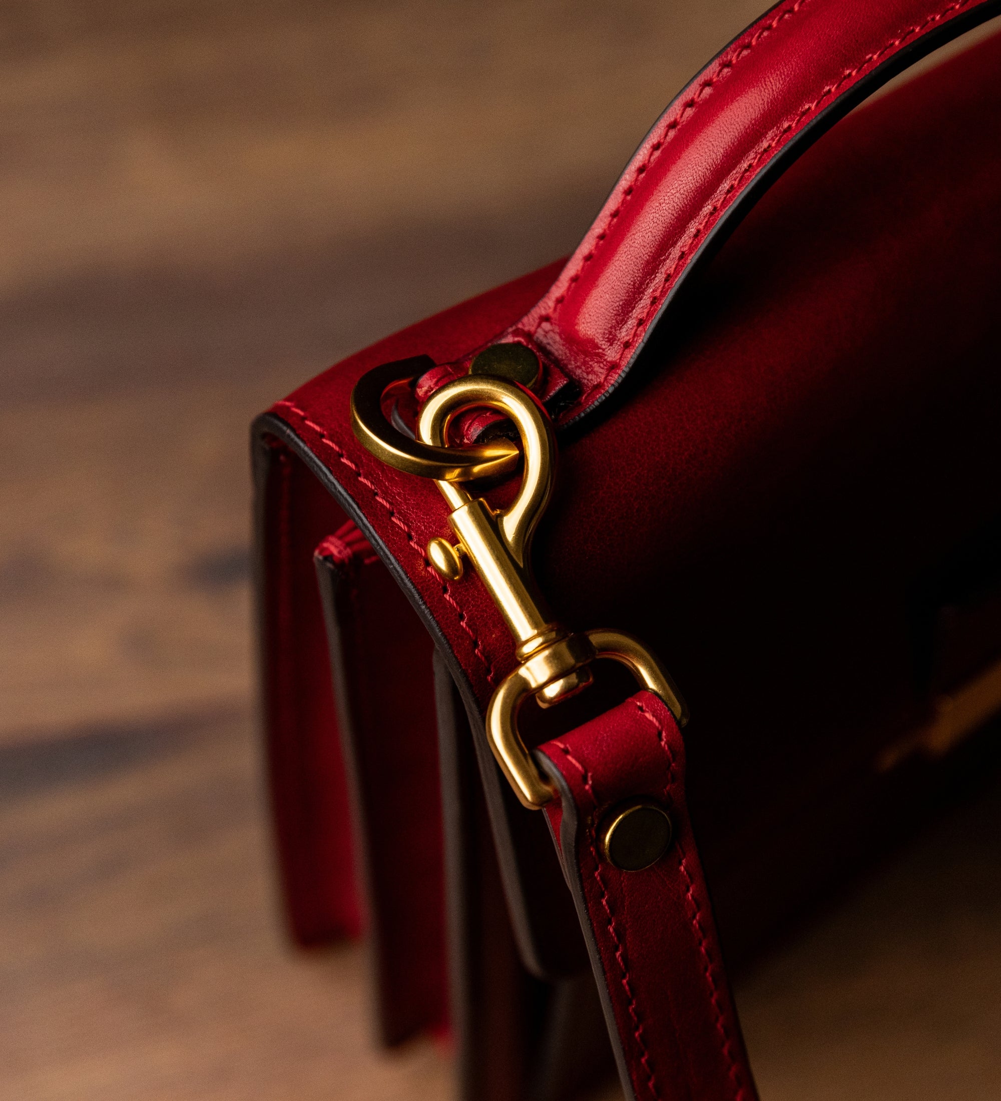 Small Leather Briefcase - Walden