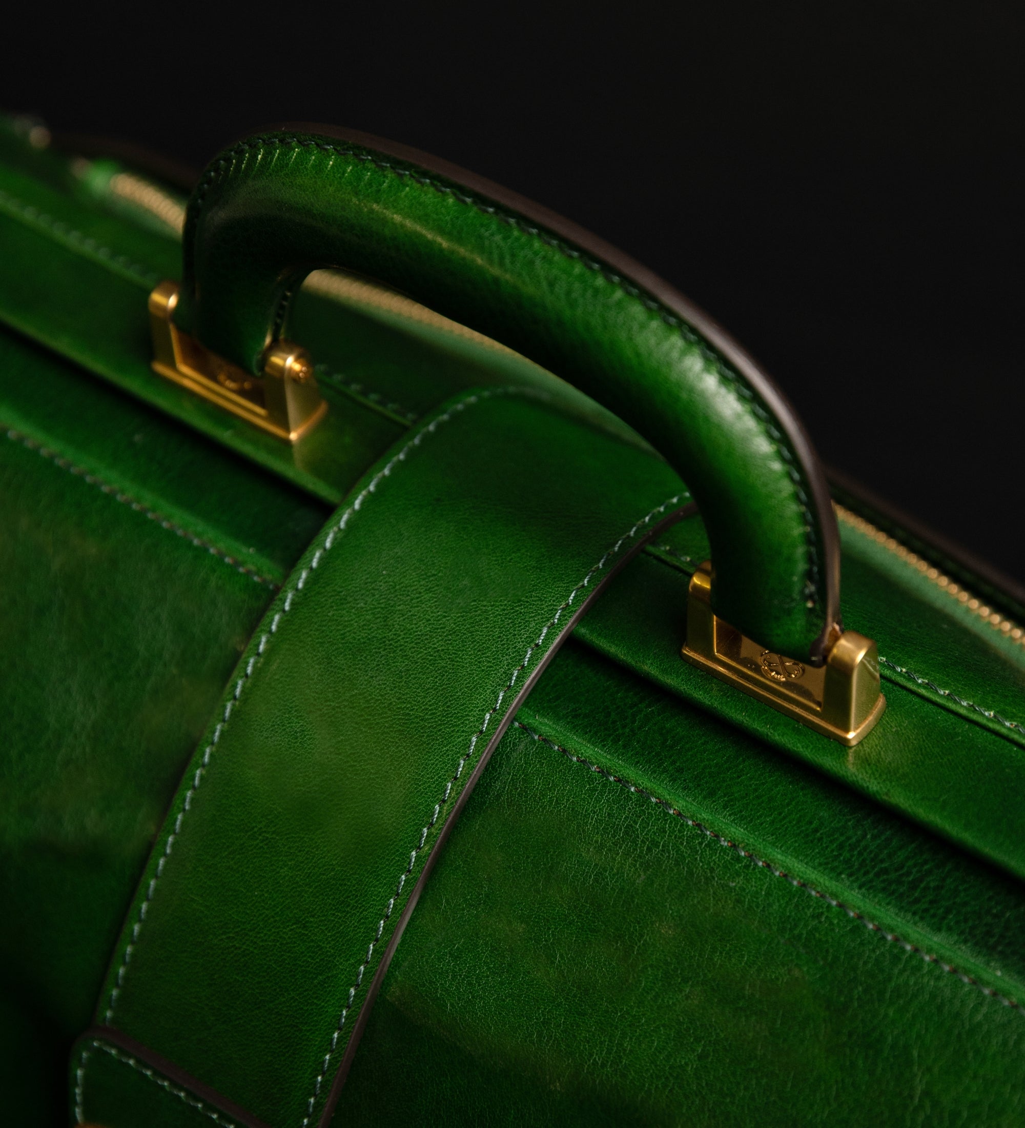 Large Leather Doctor Bag for Women - Mrs Dalloway