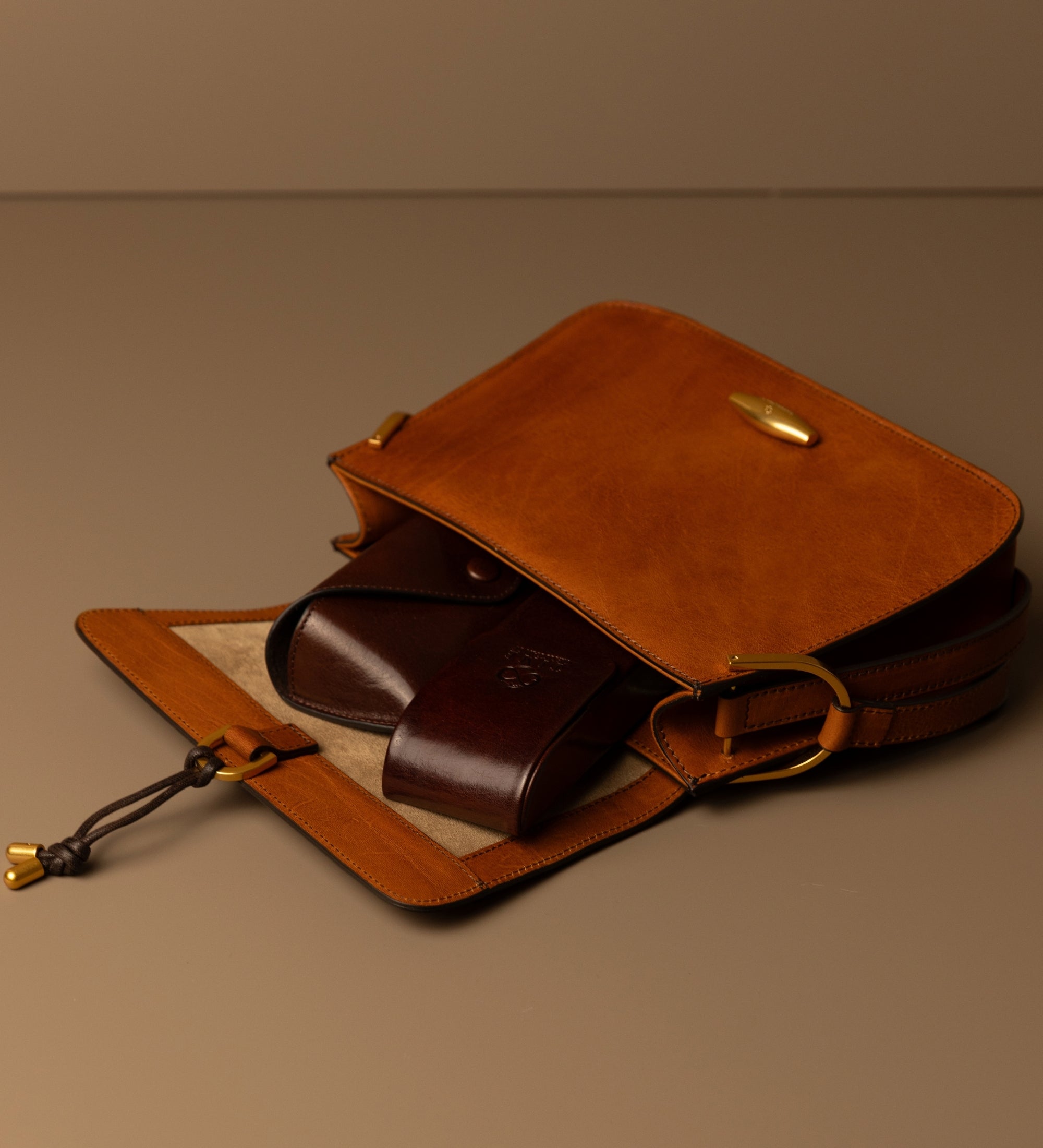 Leather Flap Bag for Women - Possession