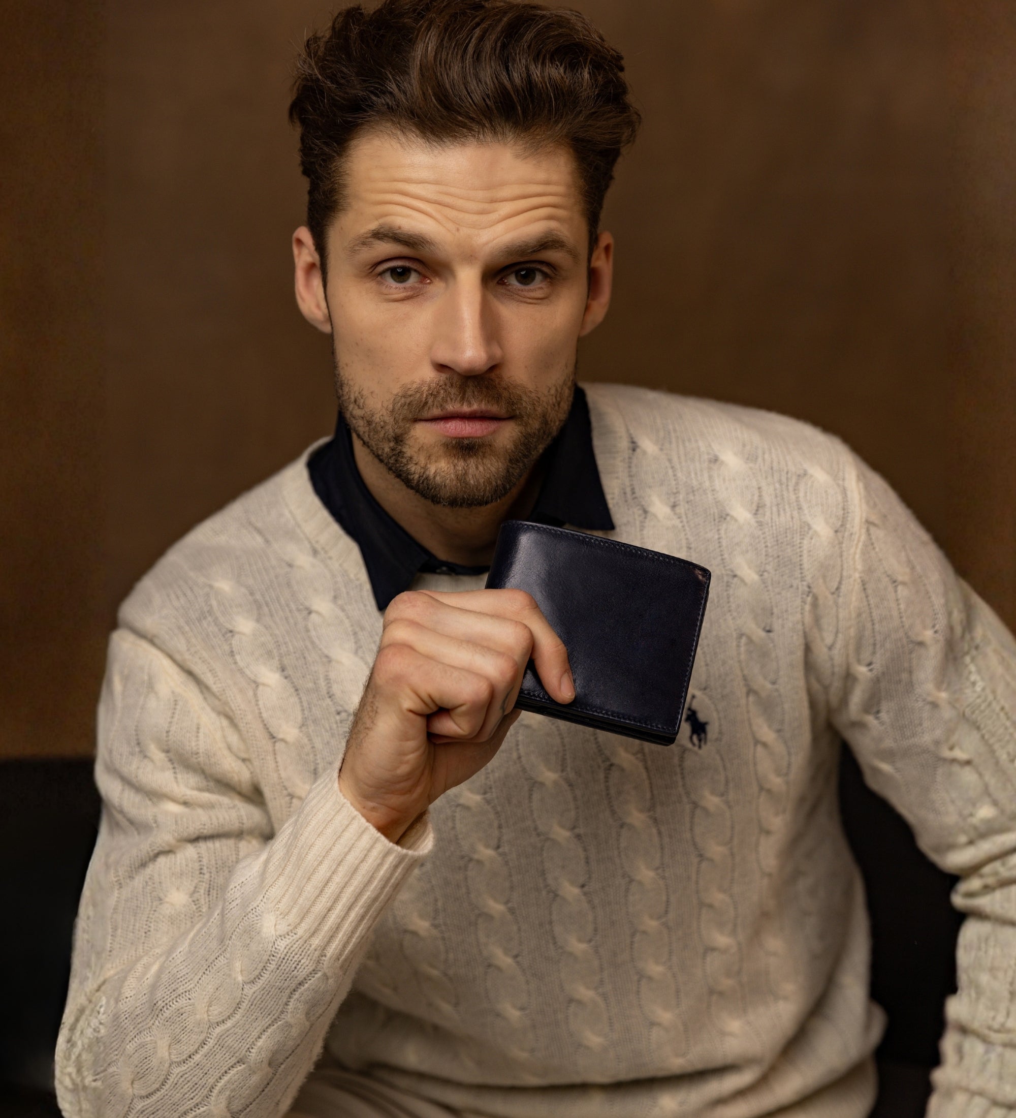 Leather Bifold Wallet - Daniel