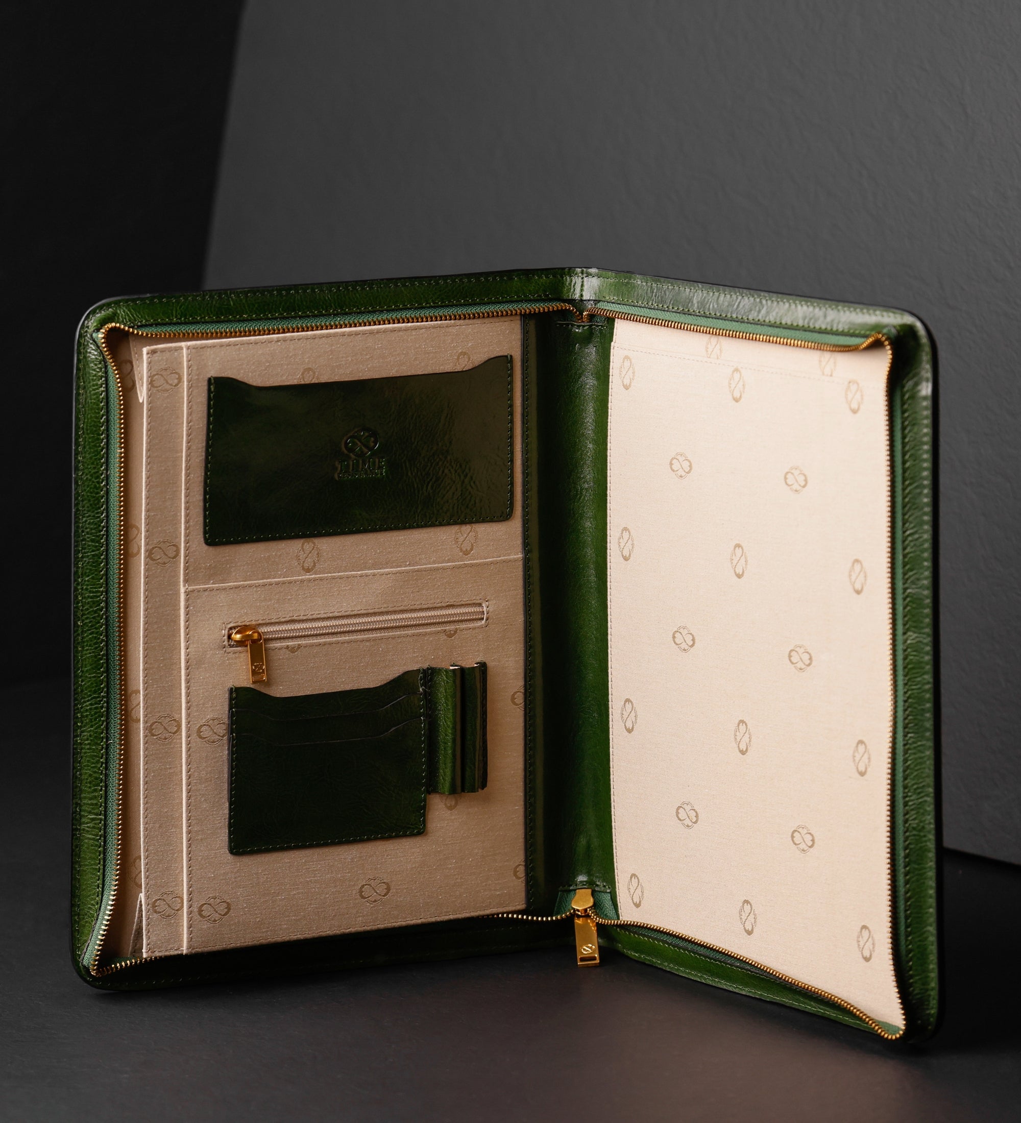 Leather A4 Documents Folder Organizer - Candide