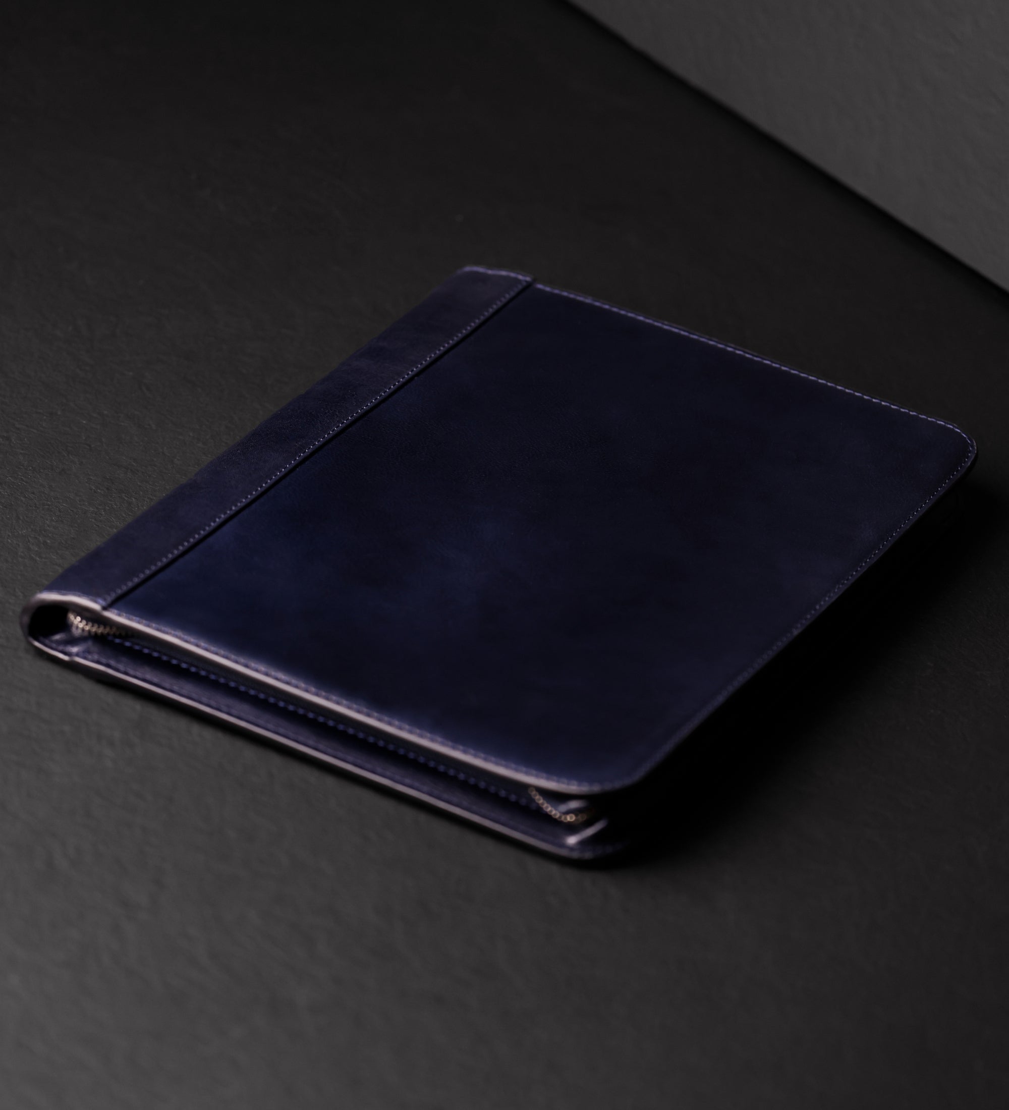 Womens Leather A4 Documents Folder Organizer - Candide