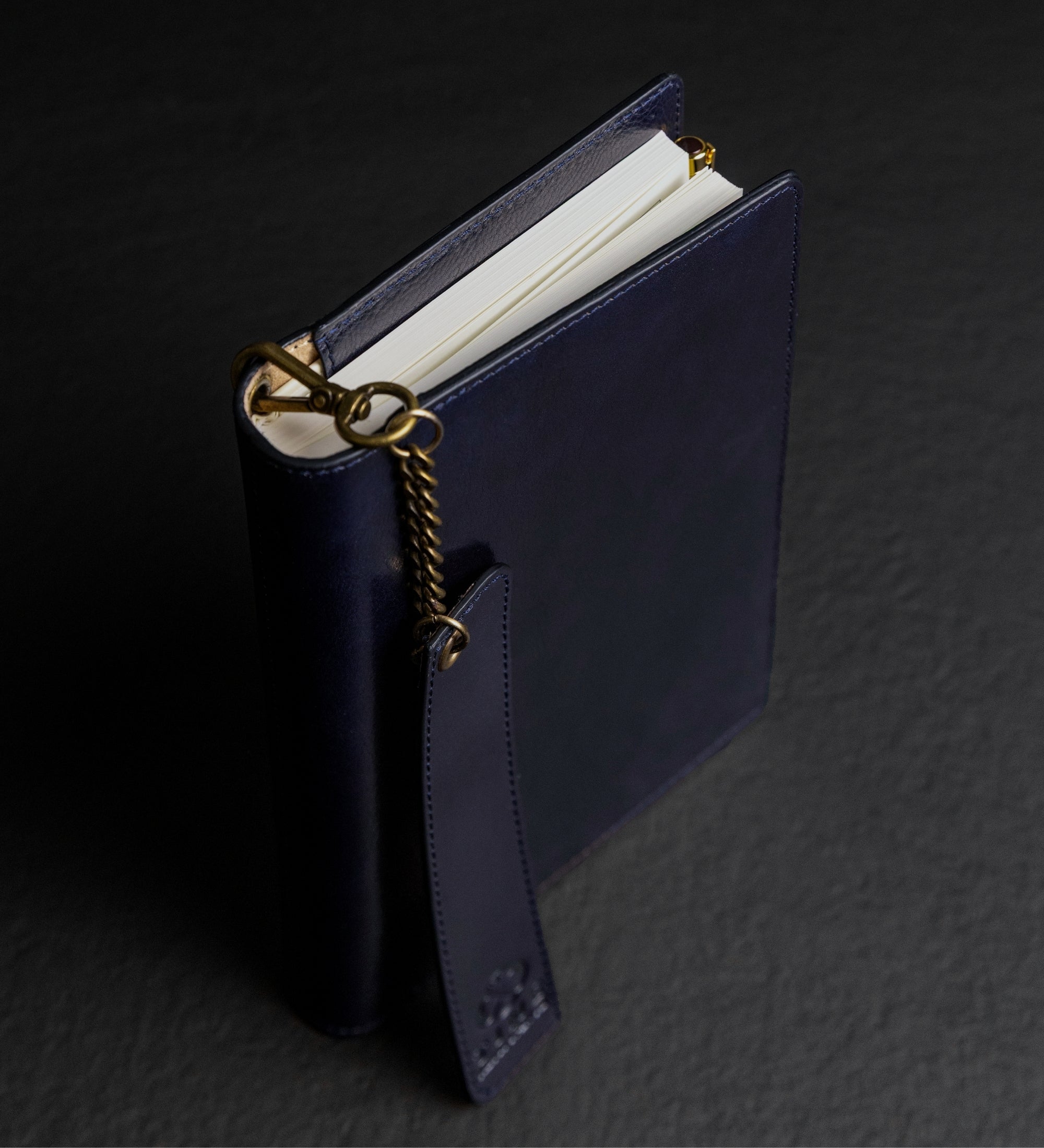 Leather Journal with Refillable A5 Notepad - The Diary of a Nobody