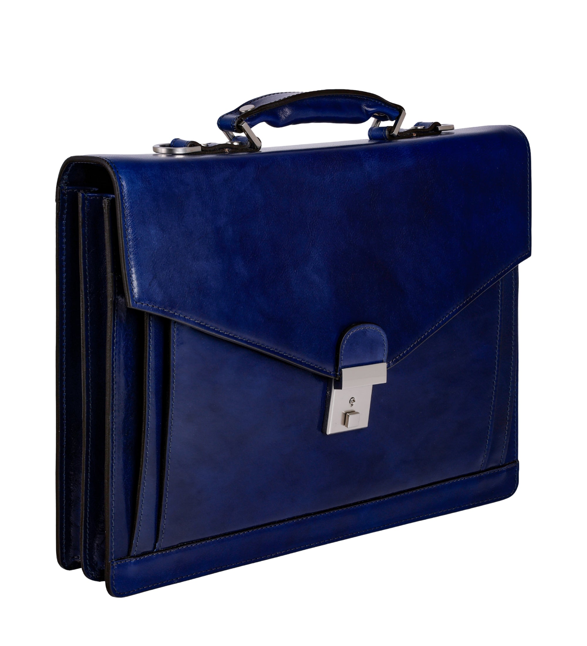 Classic Design Leather Briefcase - The Magus