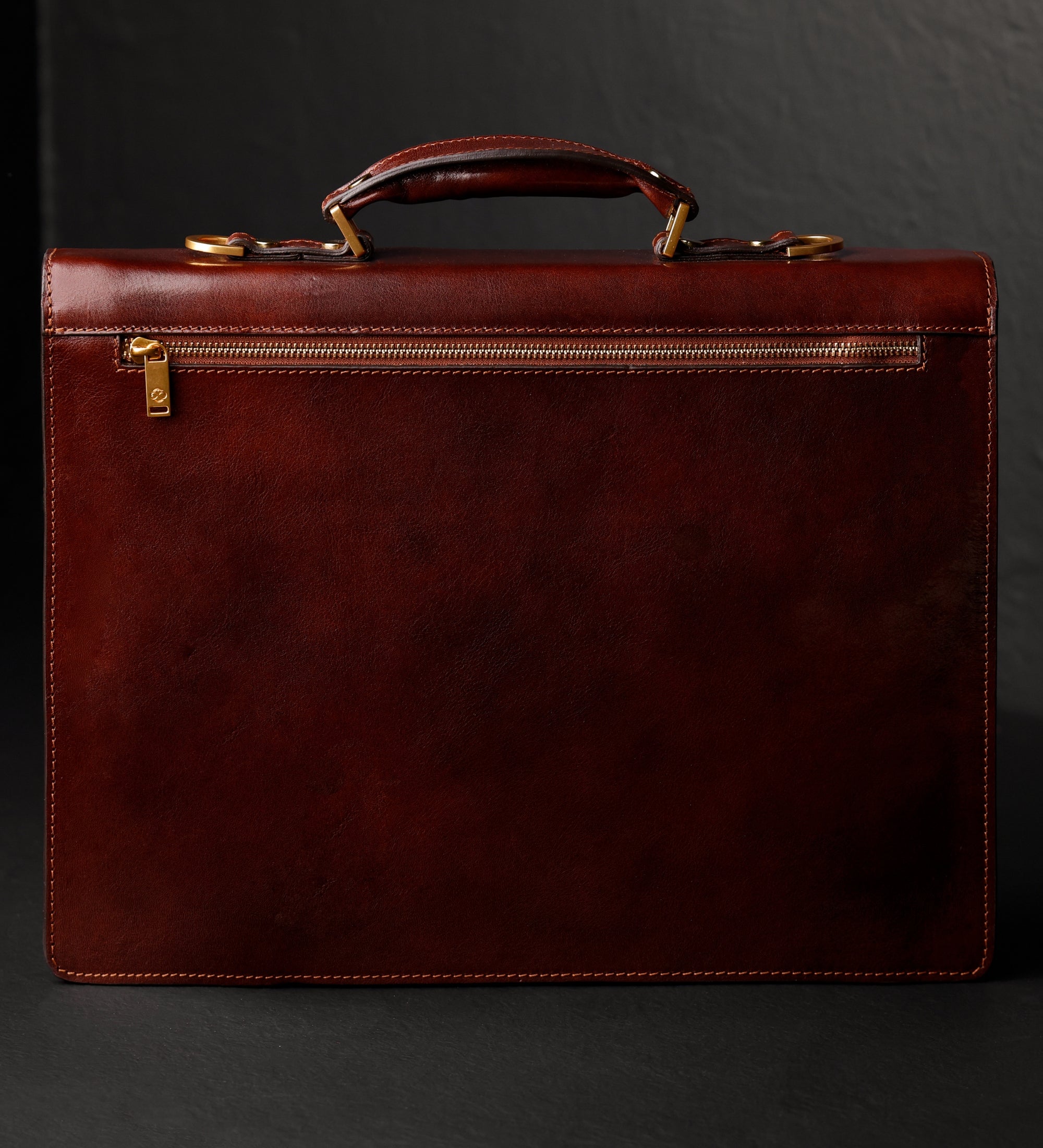 Classic Design Leather Briefcase - The Magus