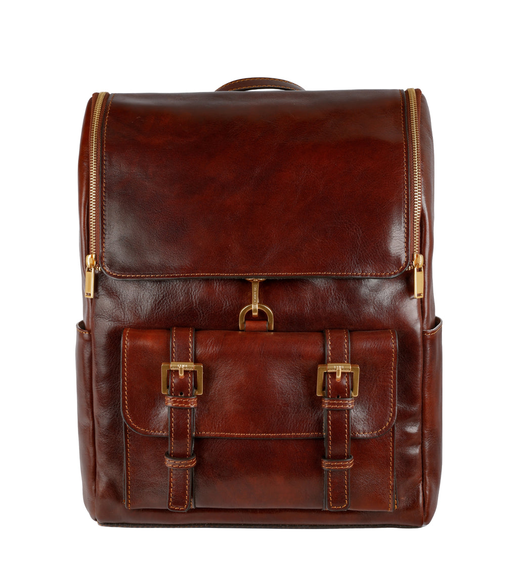 Large Leather Backpack