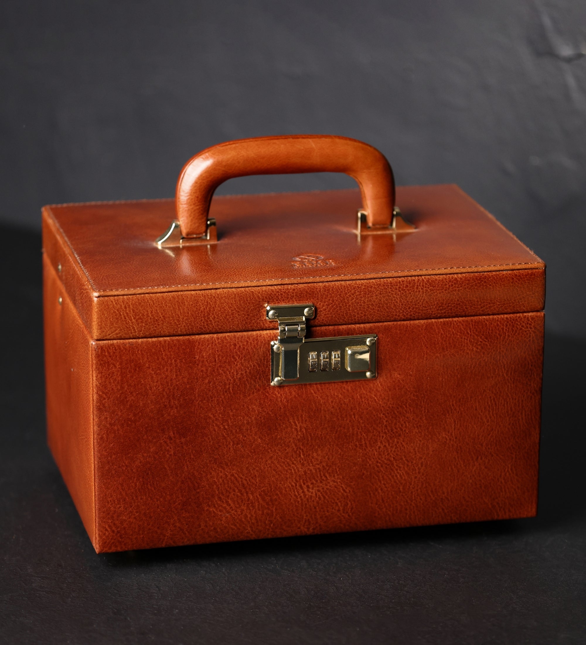 Large Leather Jewelry Box for Women - The Portrait of a Lady