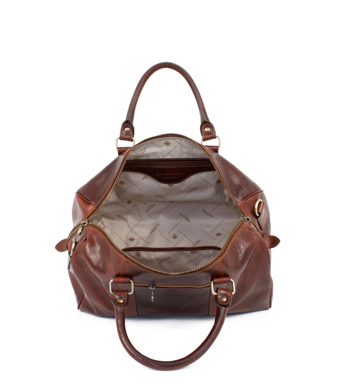 Womens Small Leather Overnight Bag, Duffel Bag - The Ambassadors