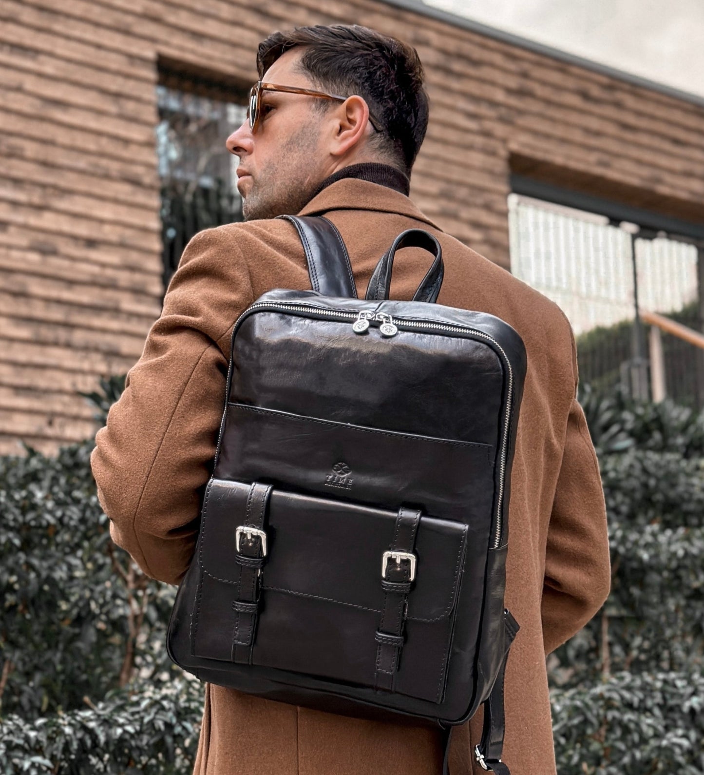 Large Leather Backpack for Men - The Divine Comedy