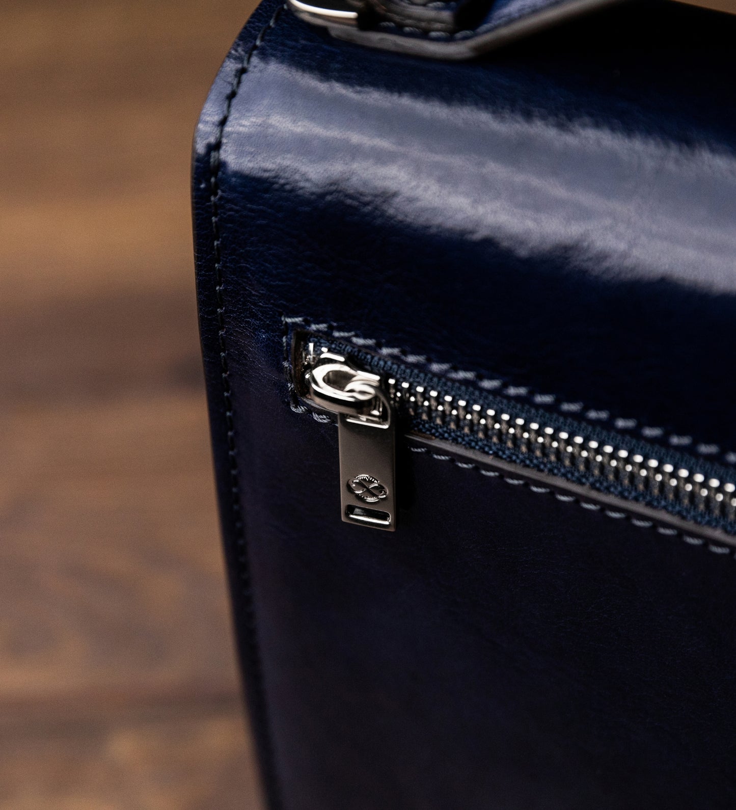 Small Leather Briefcase - Walden