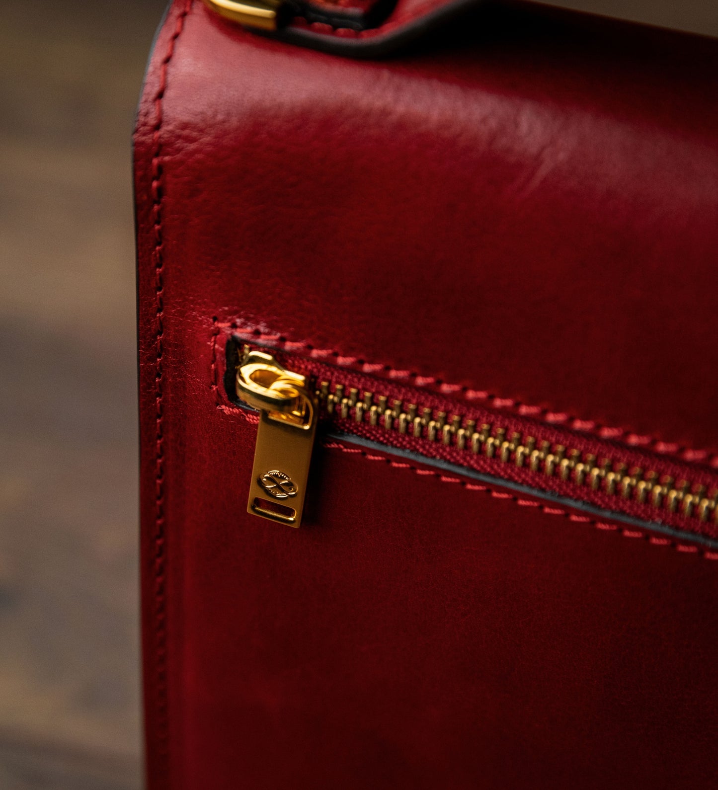 Small Leather Briefcase - Walden