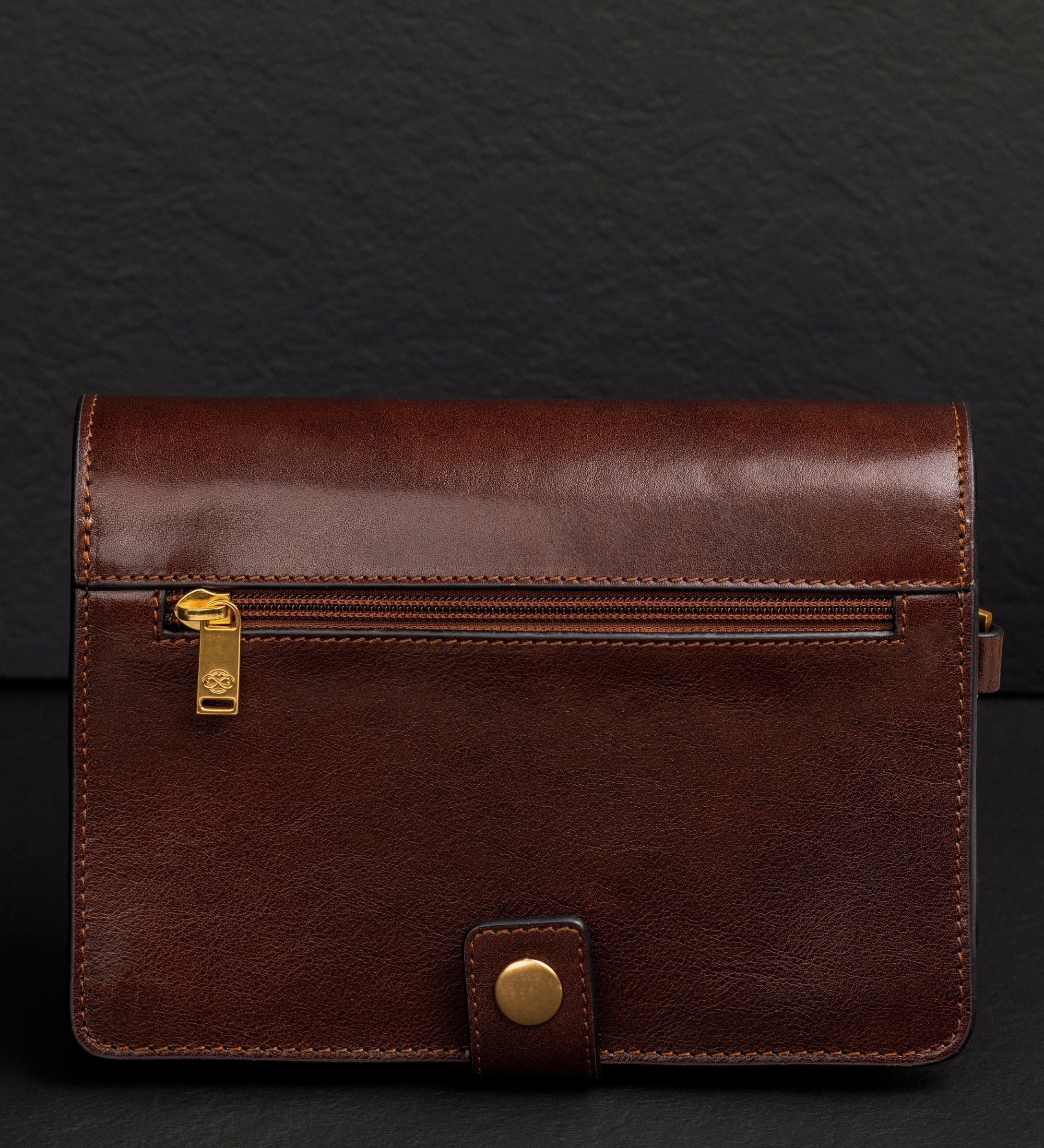 Leather Clutch Purse - The Maltese Falcon