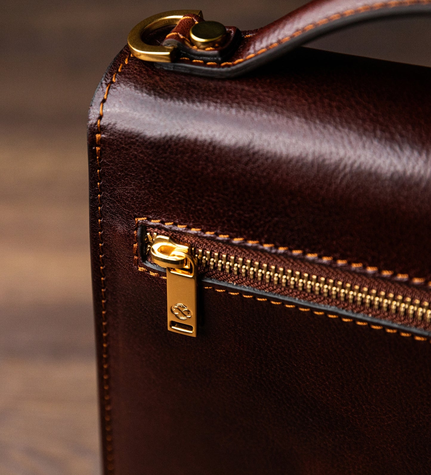 Small Leather Briefcase for Women - Walden