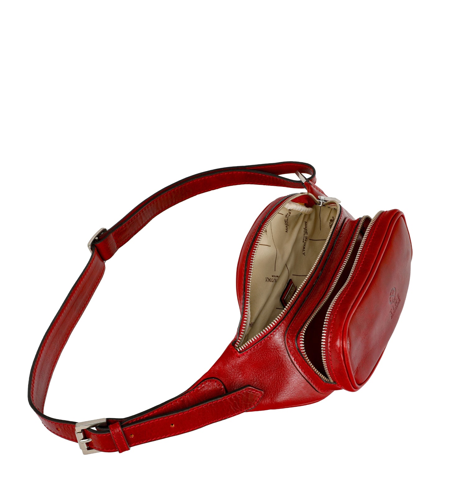 Womens Leather Sling Bag Belly Bag - Independent People