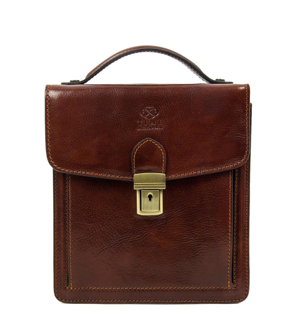 Small Leather Briefcase - Walden – eu.timeresistance.com